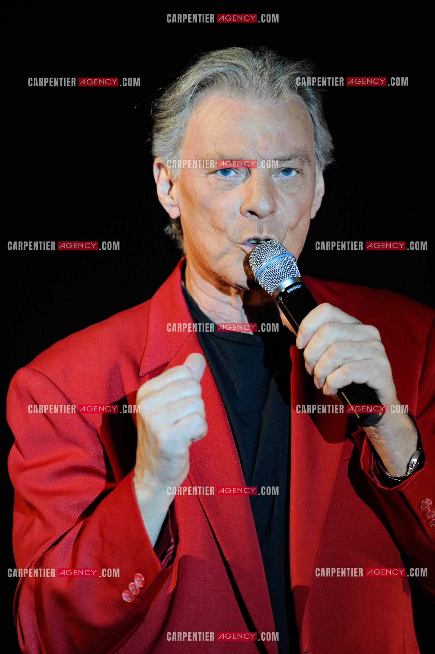 Le chanteur Herbert Léonard en concert en 2011.    ( Exclusif )