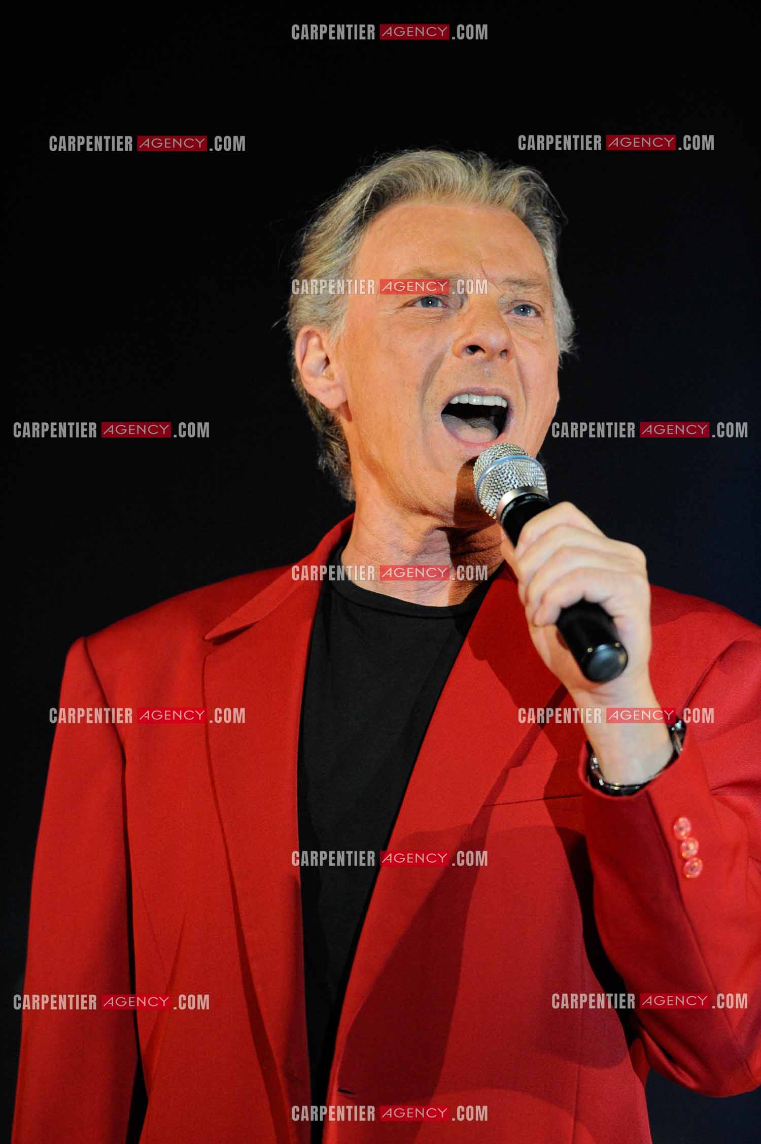 Le chanteur Herbert Léonard en concert en 2011.    ( Exclusif )