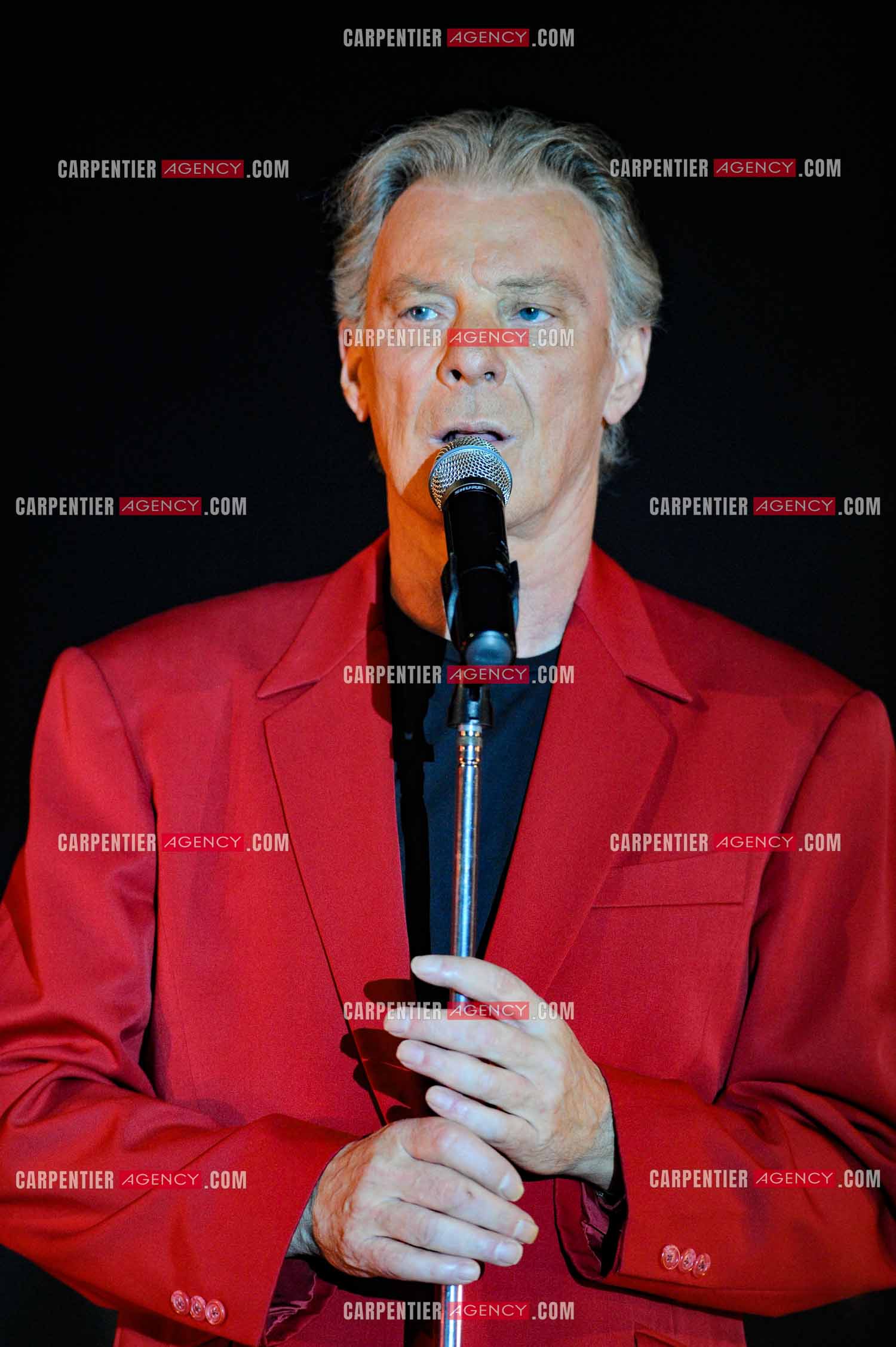 Le chanteur Herbert Léonard en concert en 2011.    ( Exclusif )