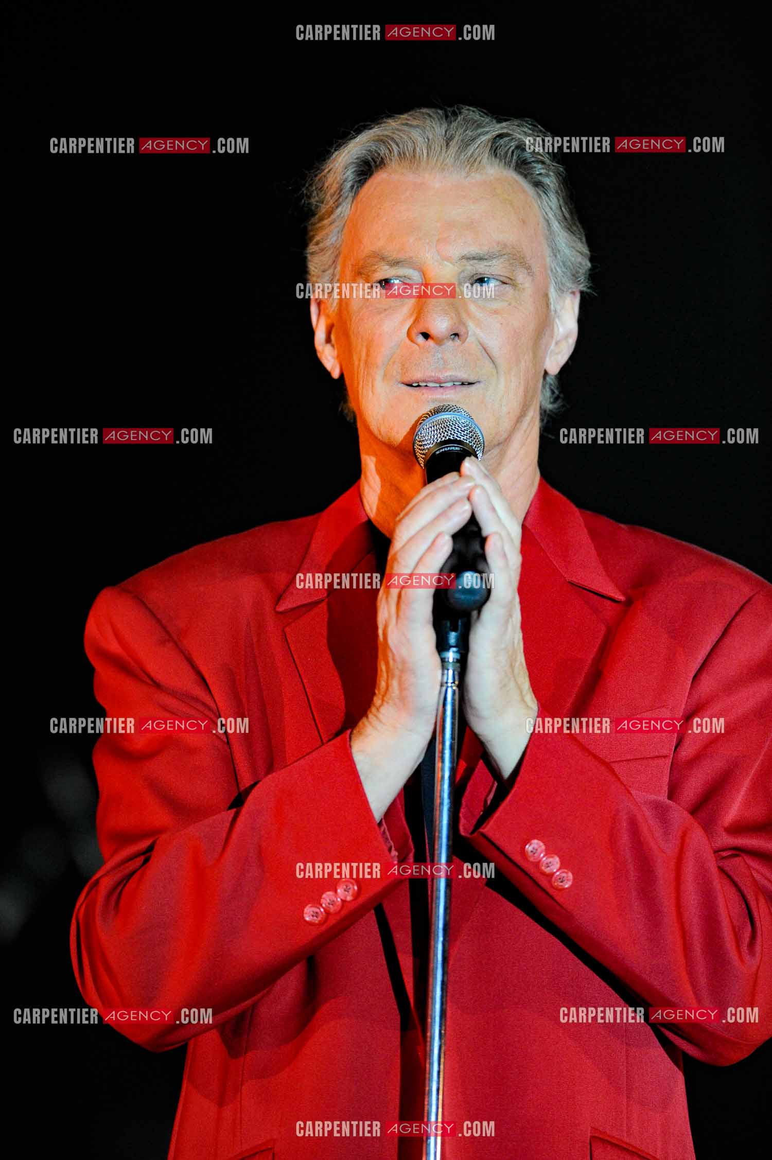Le chanteur Herbert Léonard en concert en 2011.    ( Exclusif )