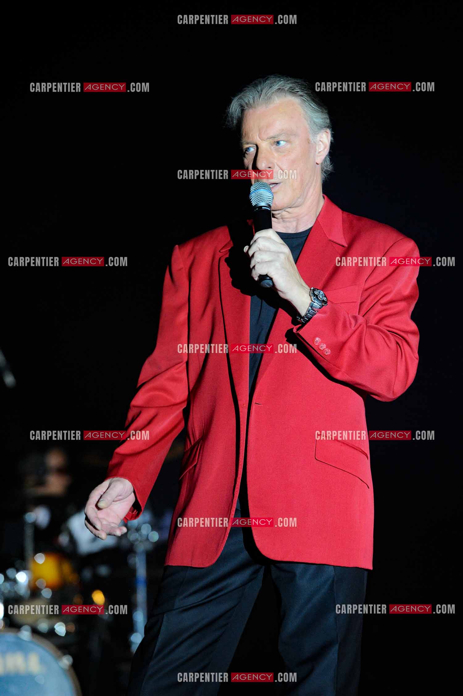 Le chanteur Herbert Léonard en concert en 2011.    ( Exclusif )