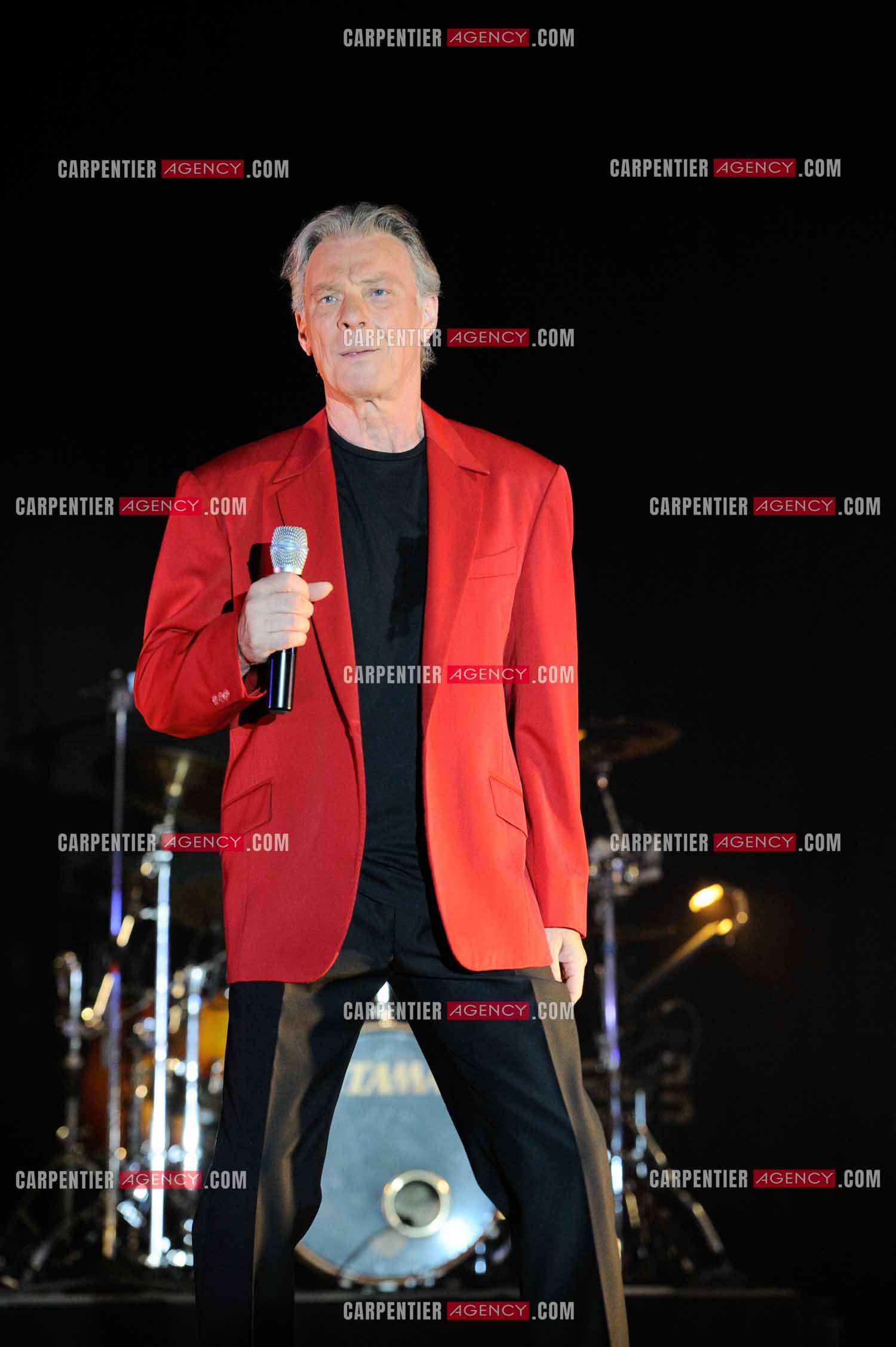 Le chanteur Herbert Léonard en concert en 2011.    ( Exclusif )