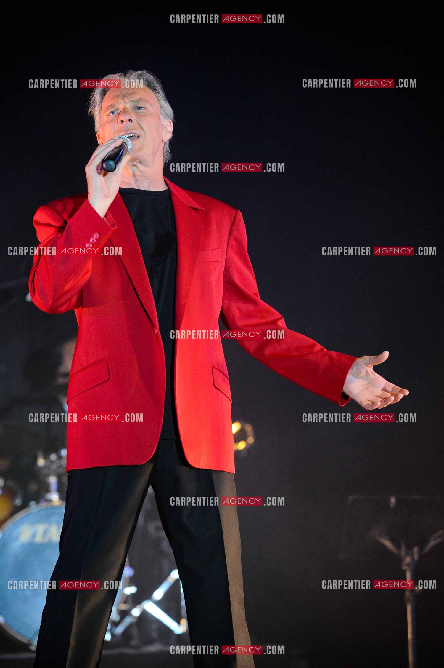 Le chanteur Herbert Léonard en concert en 2011.    ( Exclusif )