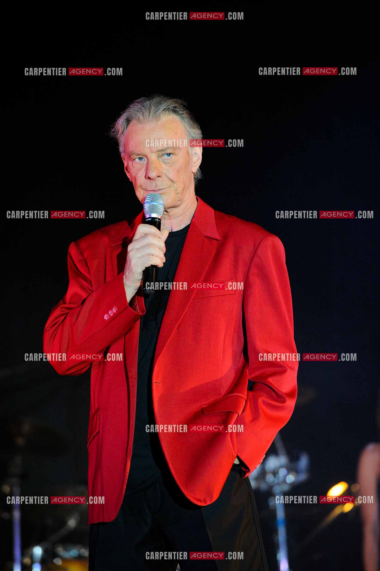 Le chanteur Herbert Léonard en concert en 2011.    ( Exclusif )