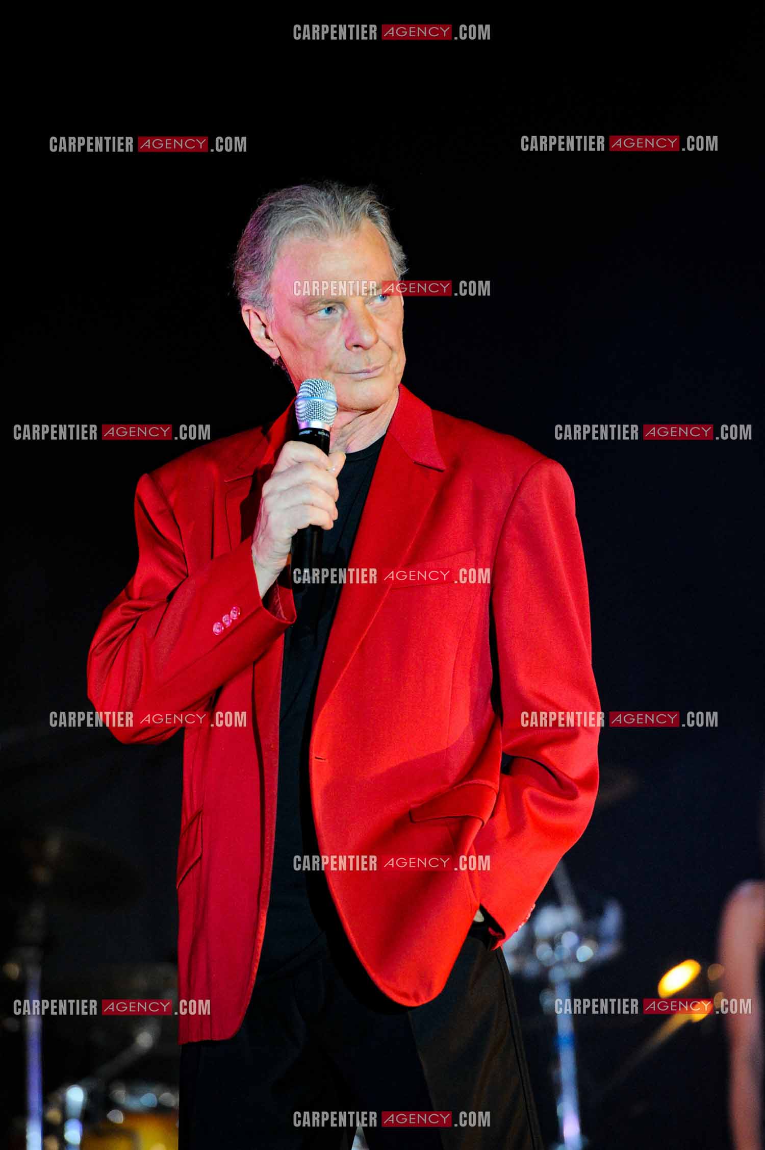 Le chanteur Herbert Léonard en concert en 2011.    ( Exclusif )