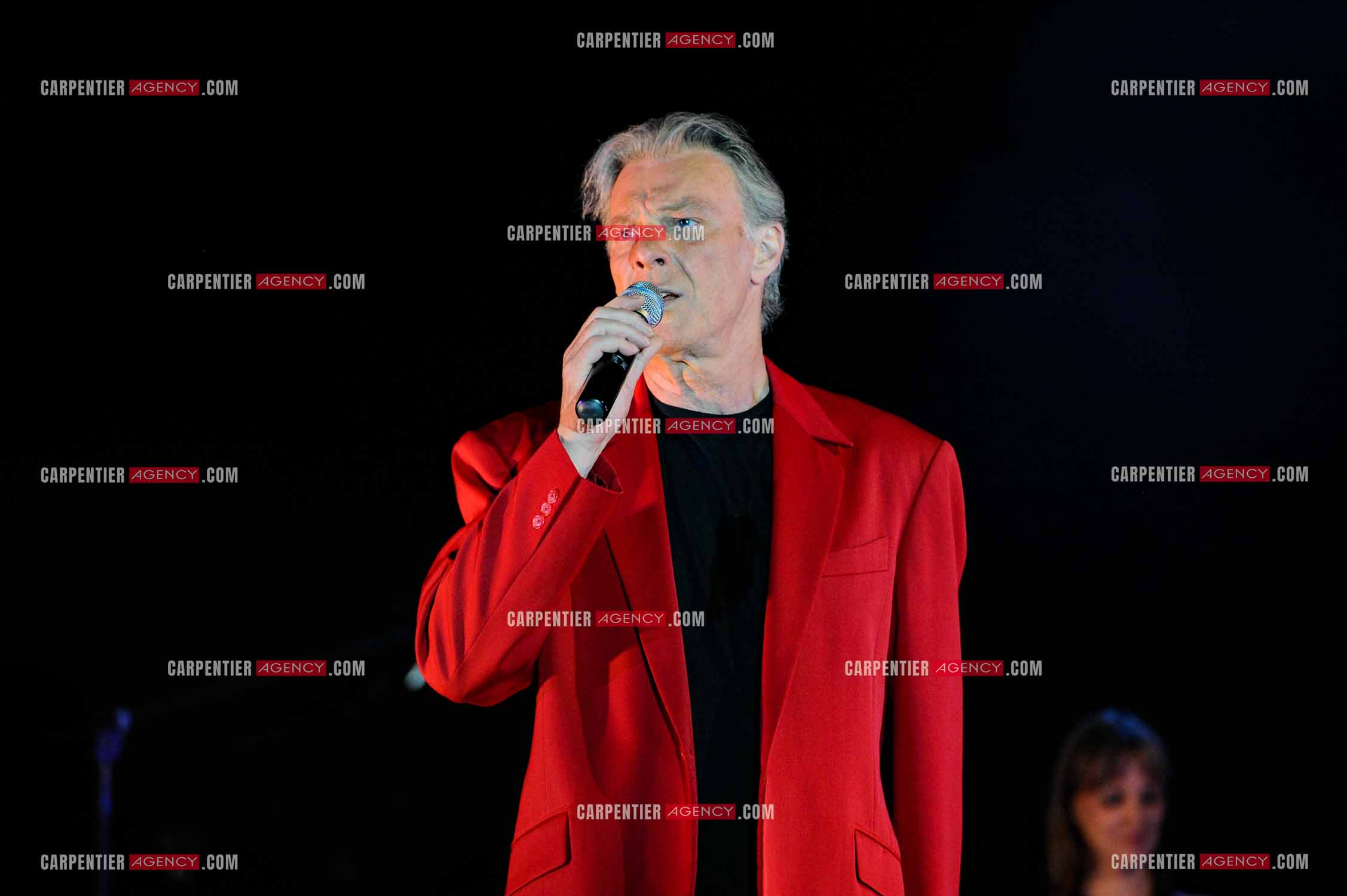 Le chanteur Herbert Léonard en concert en 2011.    ( Exclusif )