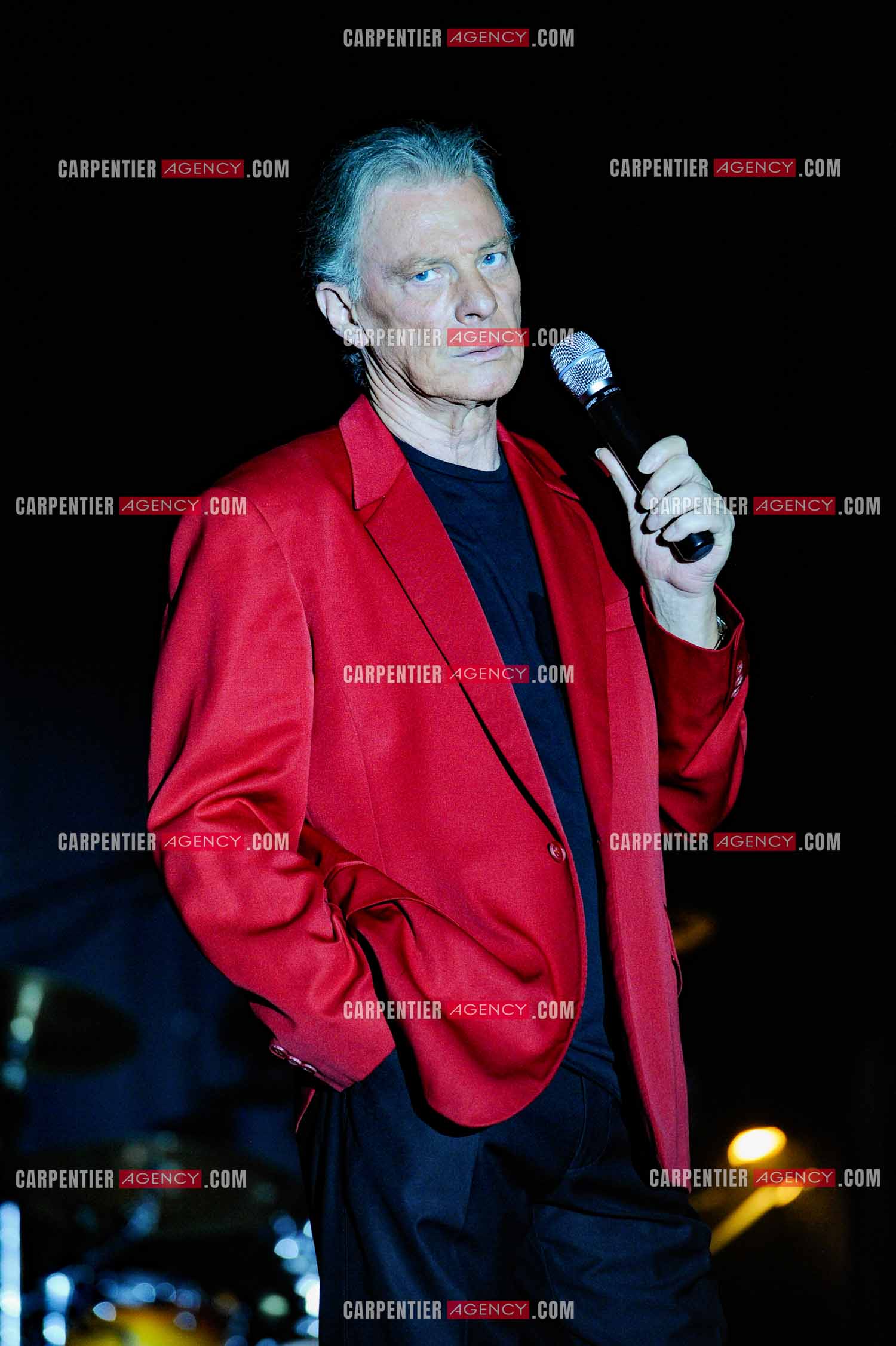 Le chanteur Herbert Léonard en concert en 2011.    ( Exclusif )