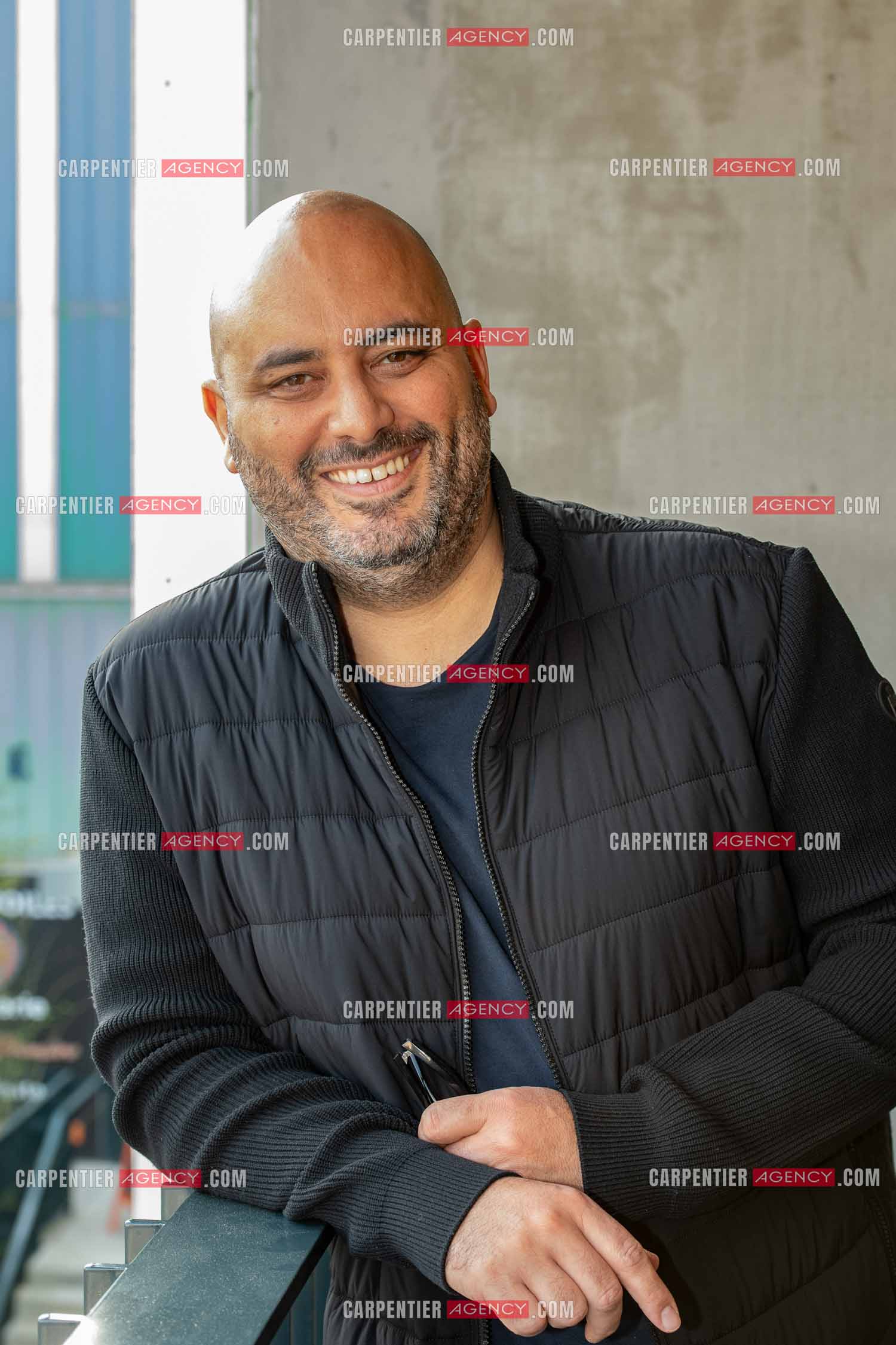 Portrait de l'humoriste Jérôme Commandeur.   ( Exclusif )