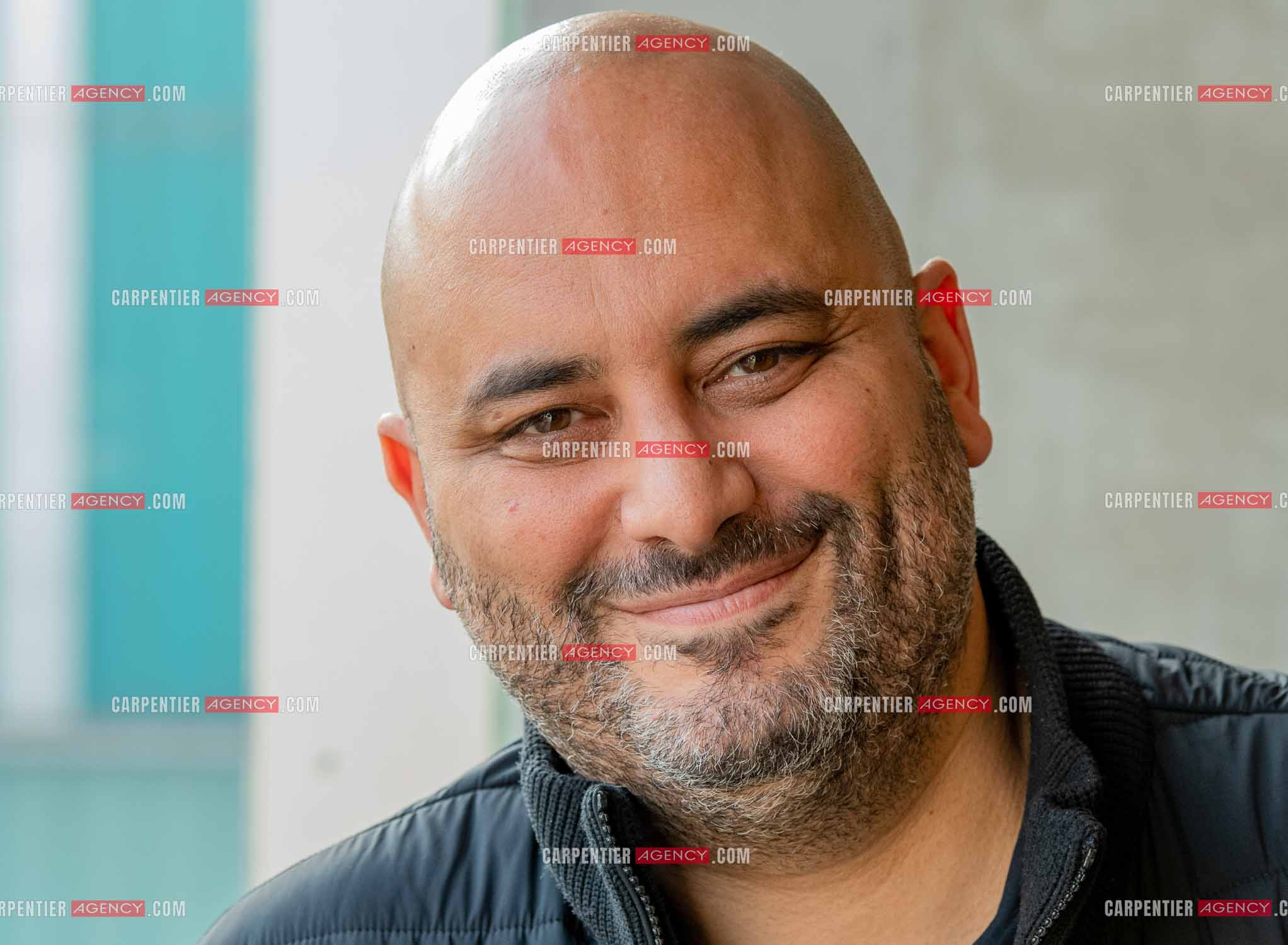 Portrait de l'humoriste Jérôme Commandeur.   ( Exclusif )