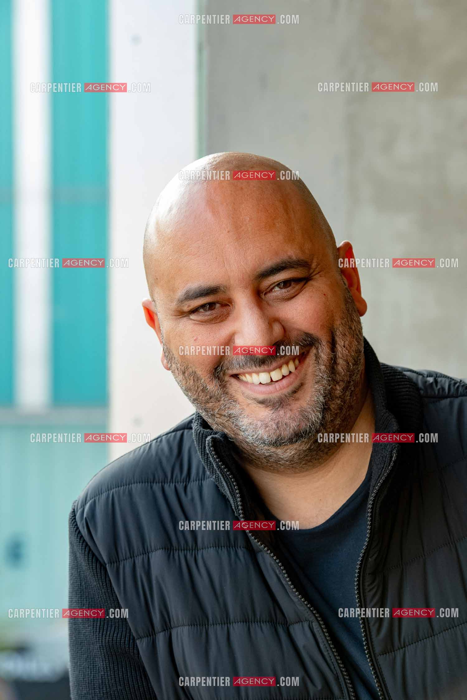 Portrait de l'humoriste Jérôme Commandeur.   ( Exclusif )