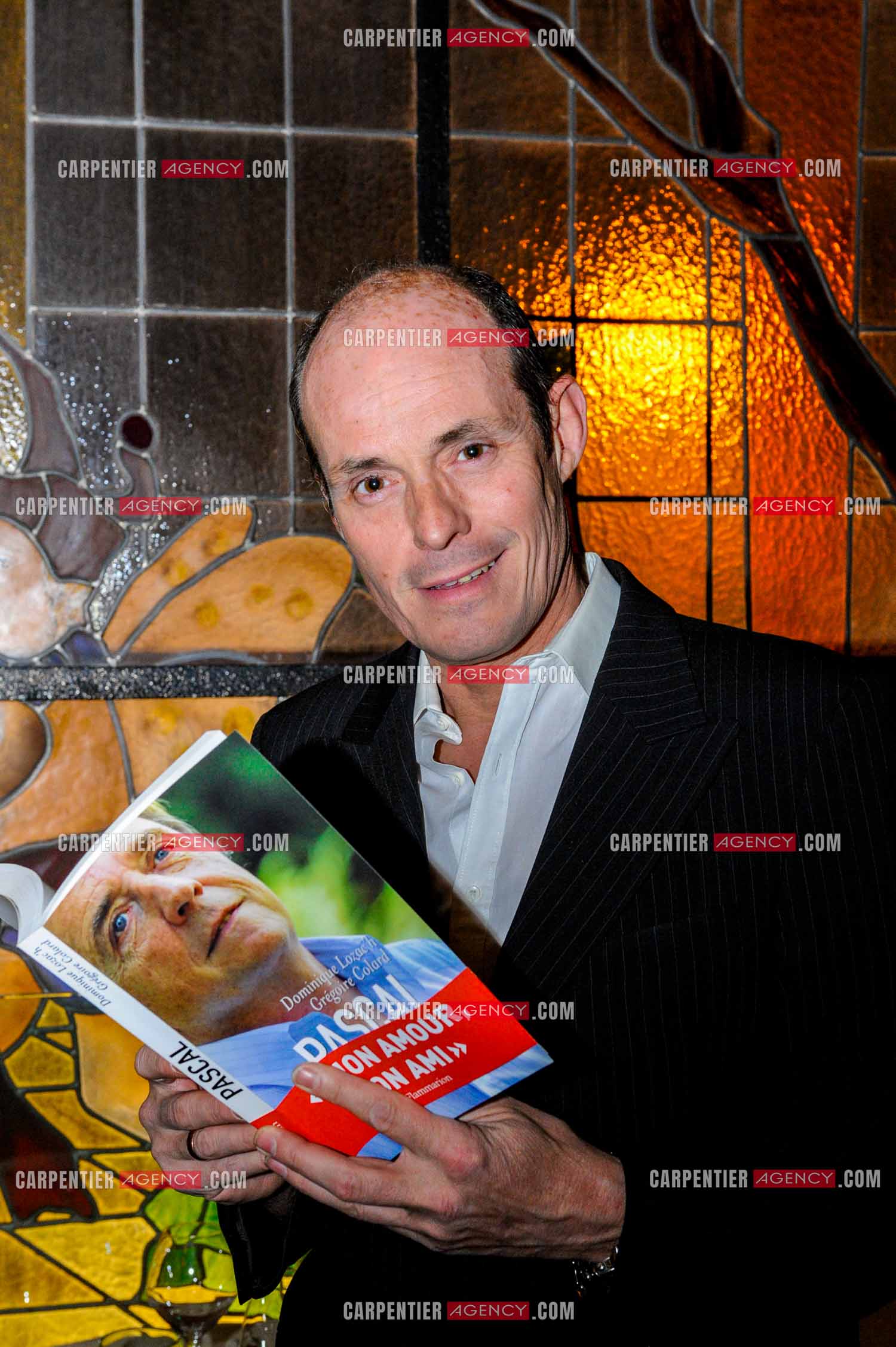 Sortie du livre sur l'animateur Pascal Sevran au Trianon à Paris. Le livre " PASCAL MON AMOUR, MON AMI “ signé des deux auteurs Grégoire Colard et Dominique Lozac'h paru aux éditions Flammarion. L'auteur Dominique Lozac'h.                             ( Exclusif )