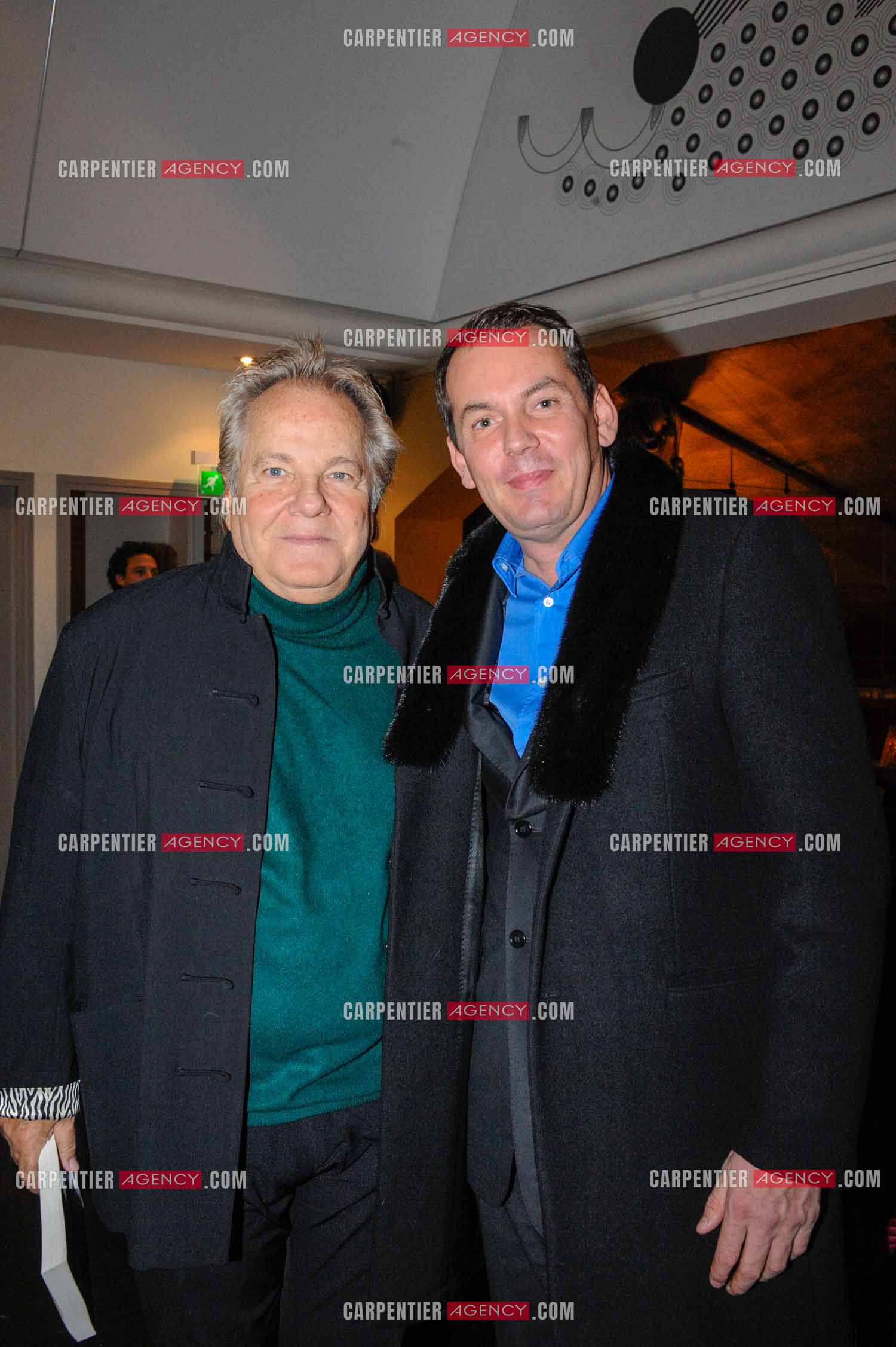 Sortie du livre sur l'animateur Pascal Sevran au Trianon à Paris. Le livre " PASCAL MON AMOUR, MON AMI “ signé des deux auteurs Grégoire Colard et Dominique Lozac'h paru aux éditions Flammarion. Massimo Gargia, et l'héritier de Décathlon Thomas Leclercq.                            ( Exclusif )