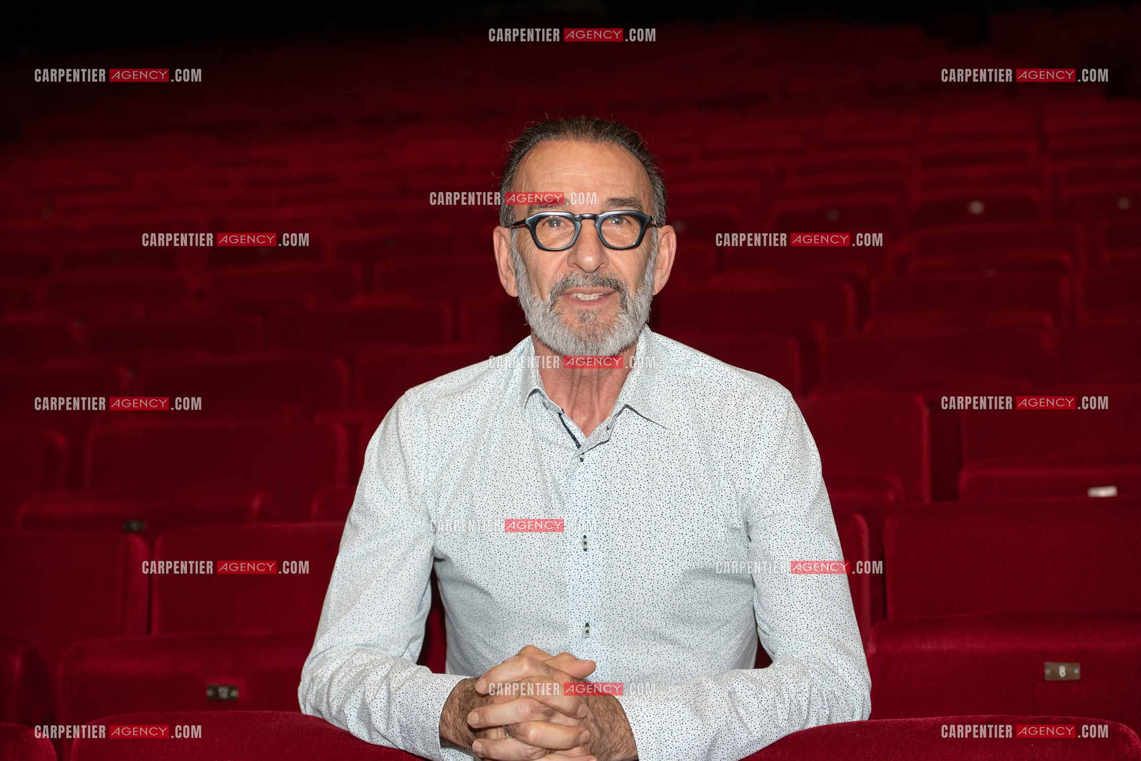 Le comédien et metteur en scène Robin Renucci et également directeur du Théâtre “ La Criée “ à Marseille.   ( Exclusif )