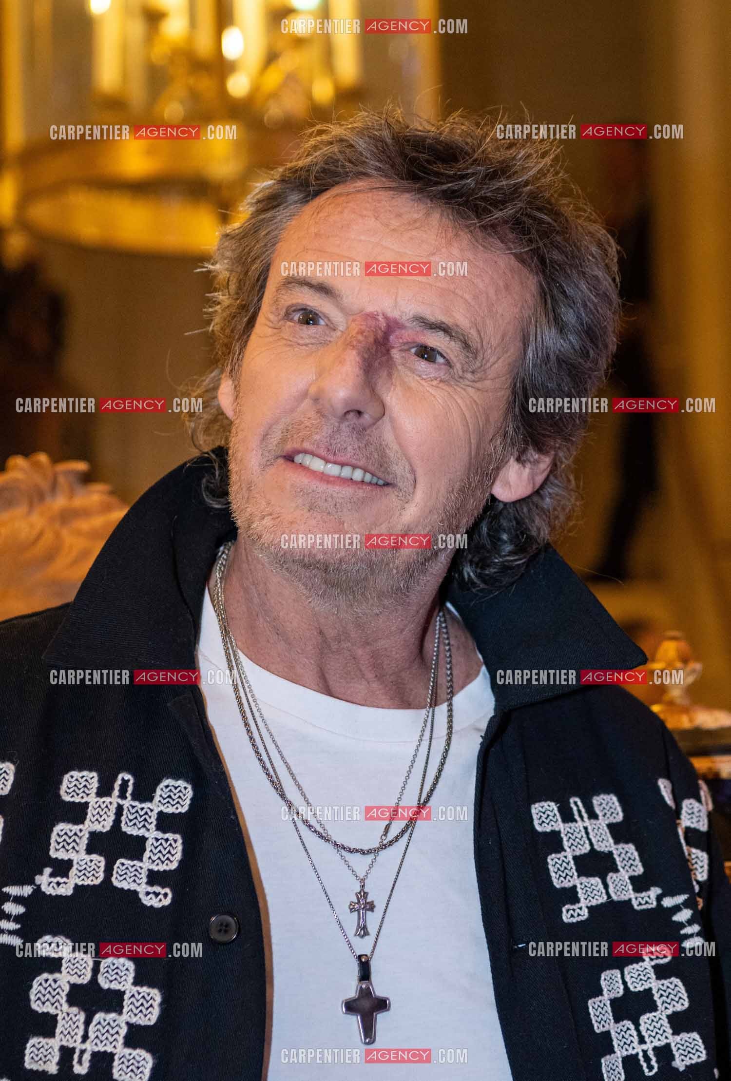 Soirée de Gala des Stéthos d'Or 2024 à l'Hôtel George V à Paris le 18 Mars 2024. L'animateur Jean-Luc Reichmann.