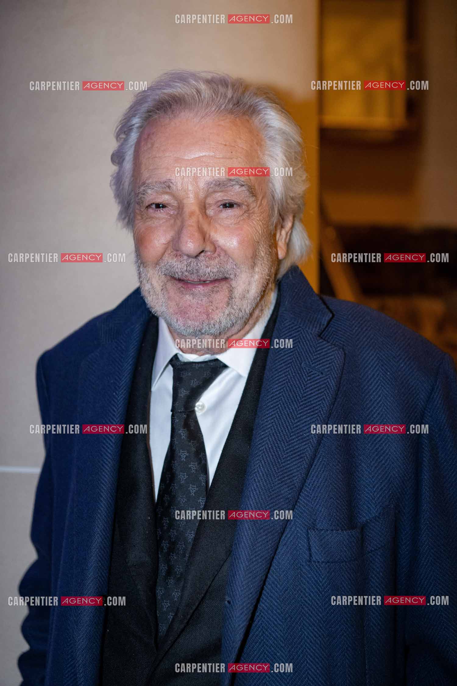 Soirée de Gala des Stéthos d'Or 2024 à l'Hôtel George V à Paris le 18 Mars 2024. L'acteur Pierre Arditi.