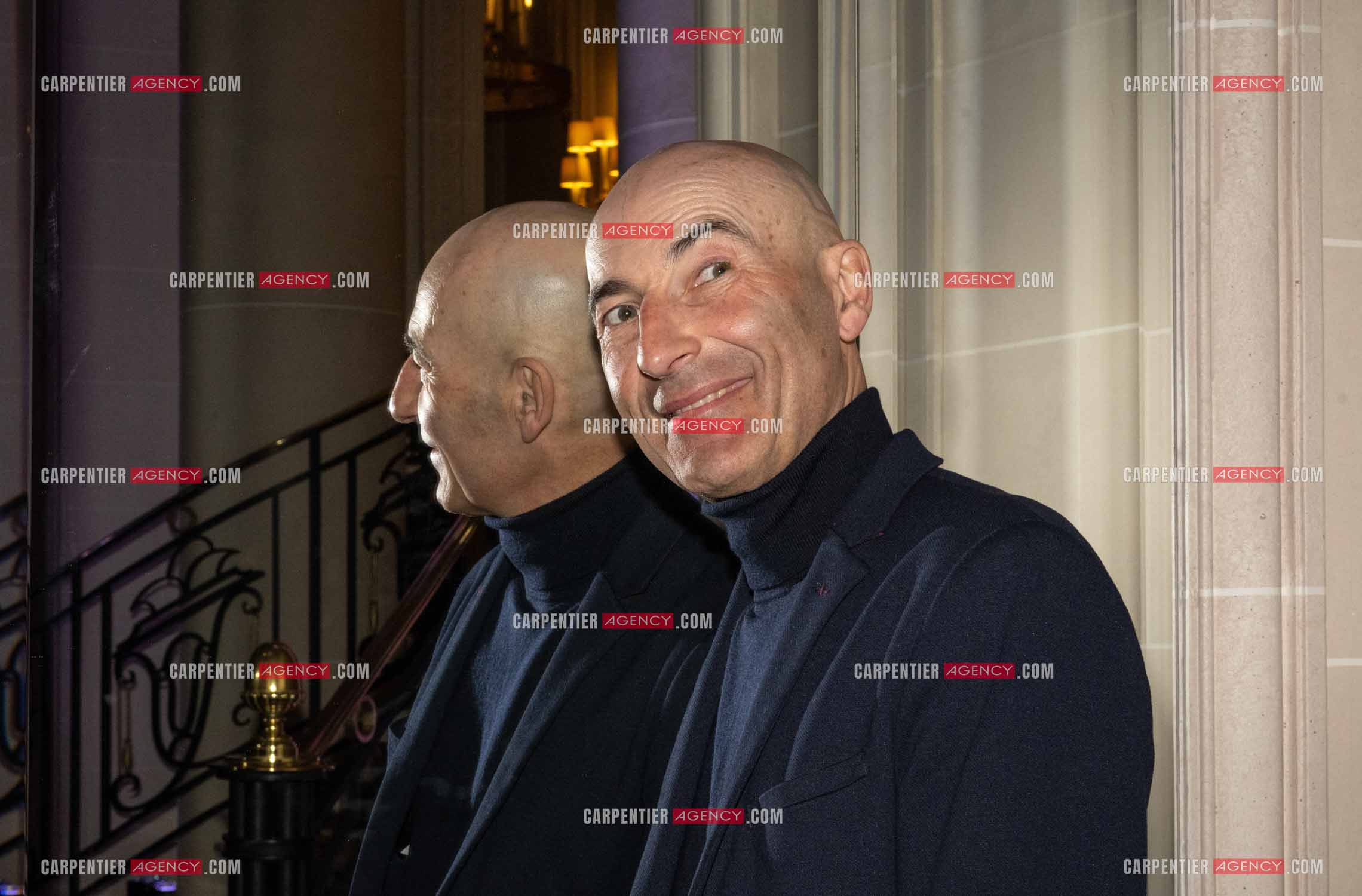 Soirée de Gala des Stéthos d'Or 2024 à l'Hôtel George V à Paris le 18 Mars 2024. L'humoriste Nicolas Canteloup.