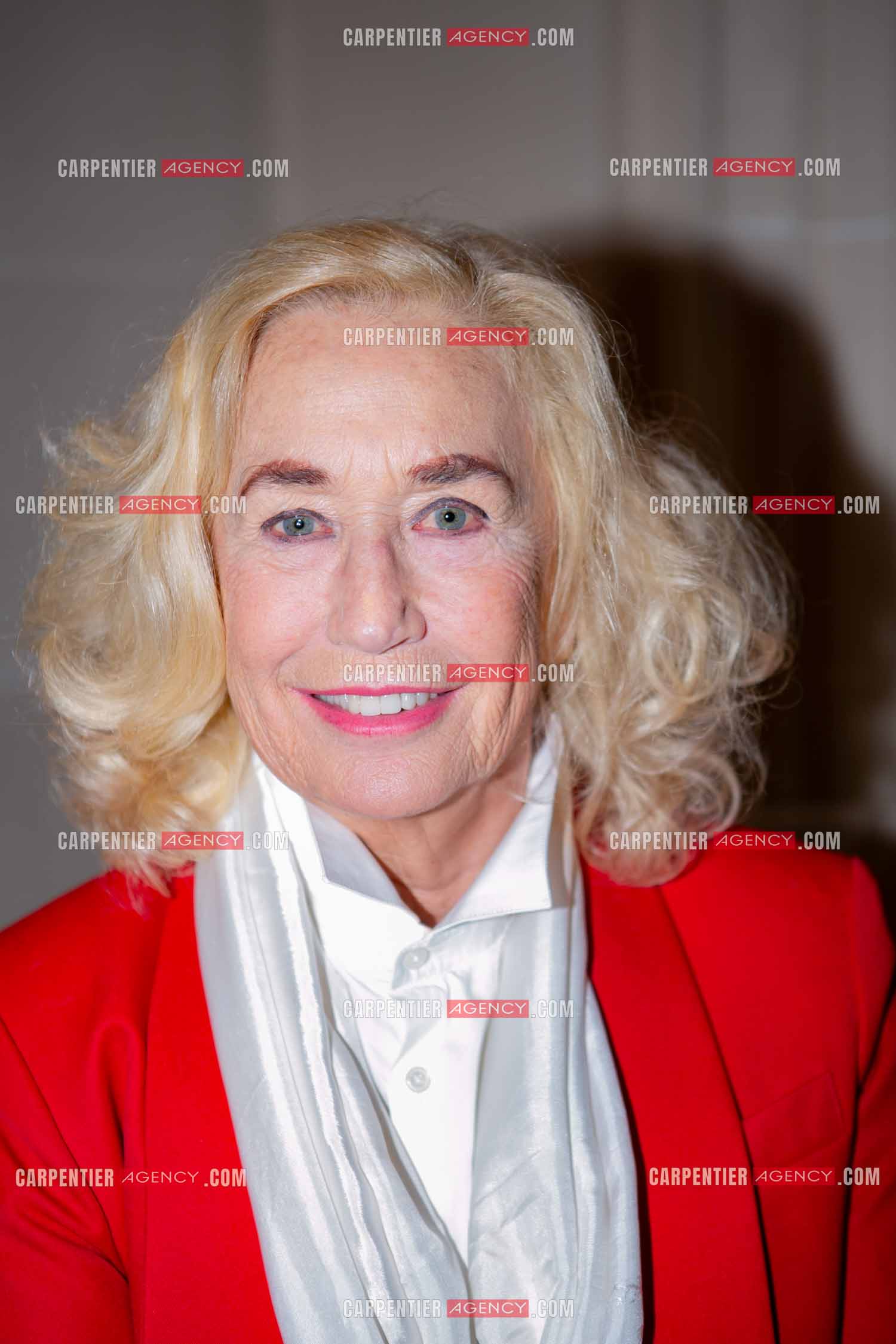 Soirée de Gala des Stéthos d'Or 2025 à l'Hôtel George V à Paris le 24 Mars 2025. L'actrice Brigitte Fossey.