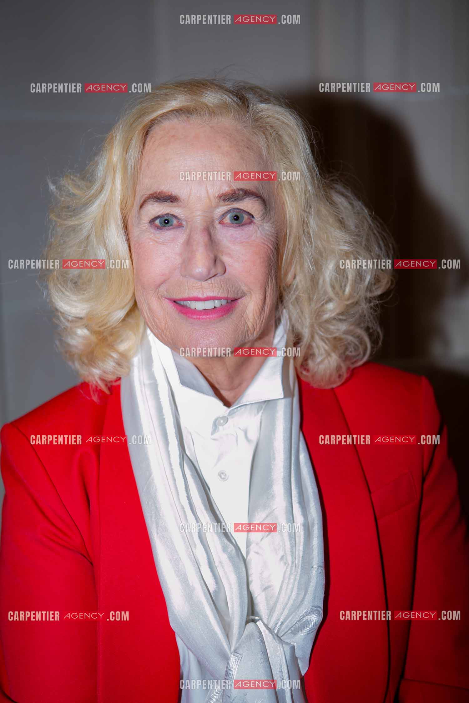 Soirée de Gala des Stéthos d'Or 2025 à l'Hôtel George V à Paris le 24 Mars 2025. L'actrice Brigitte Fossey.