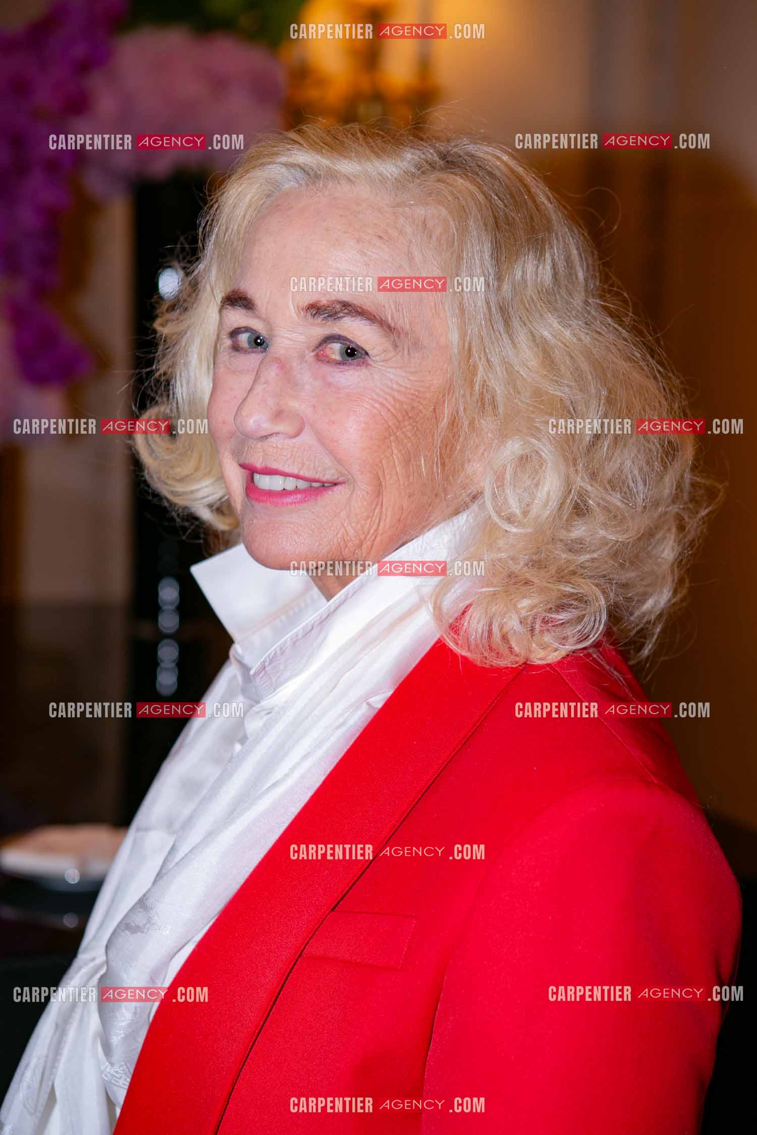 Soirée de Gala des Stéthos d'Or 2025 à l'Hôtel George V à Paris le 24 Mars 2025. L'actrice Brigitte Fossey.