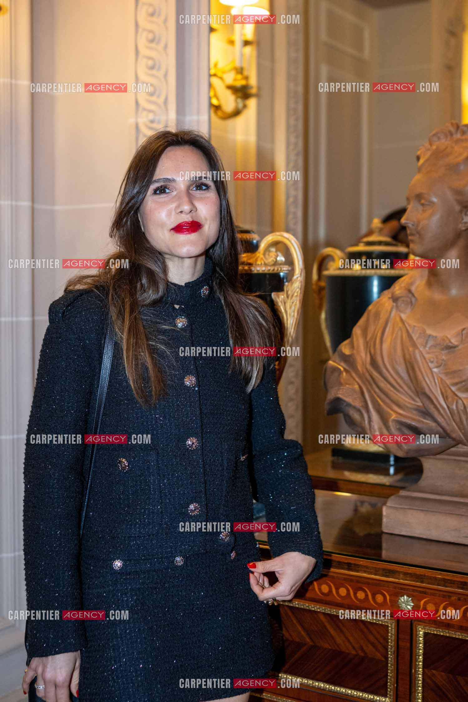 Soirée de Gala des Stéthos d'Or 2024 à l'Hôtel George V à Paris le 18 Mars 2024. La chanteuse Joyce Jonathan.