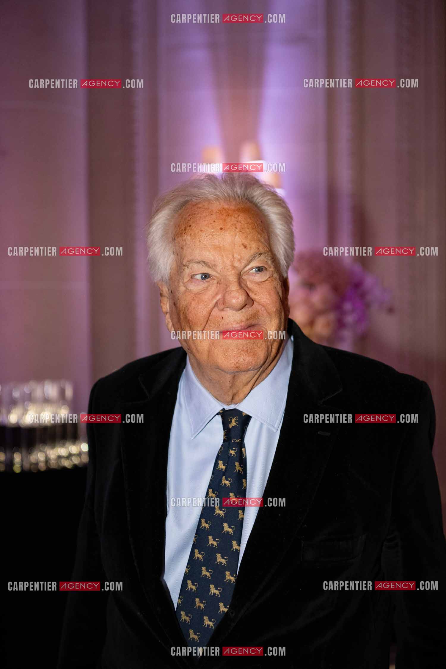 Soirée de Gala des Stéthos d'Or 2024 à l'Hôtel George V à Paris le 18 Mars 2024. Le roi de la jet-set Massimo Gargia.