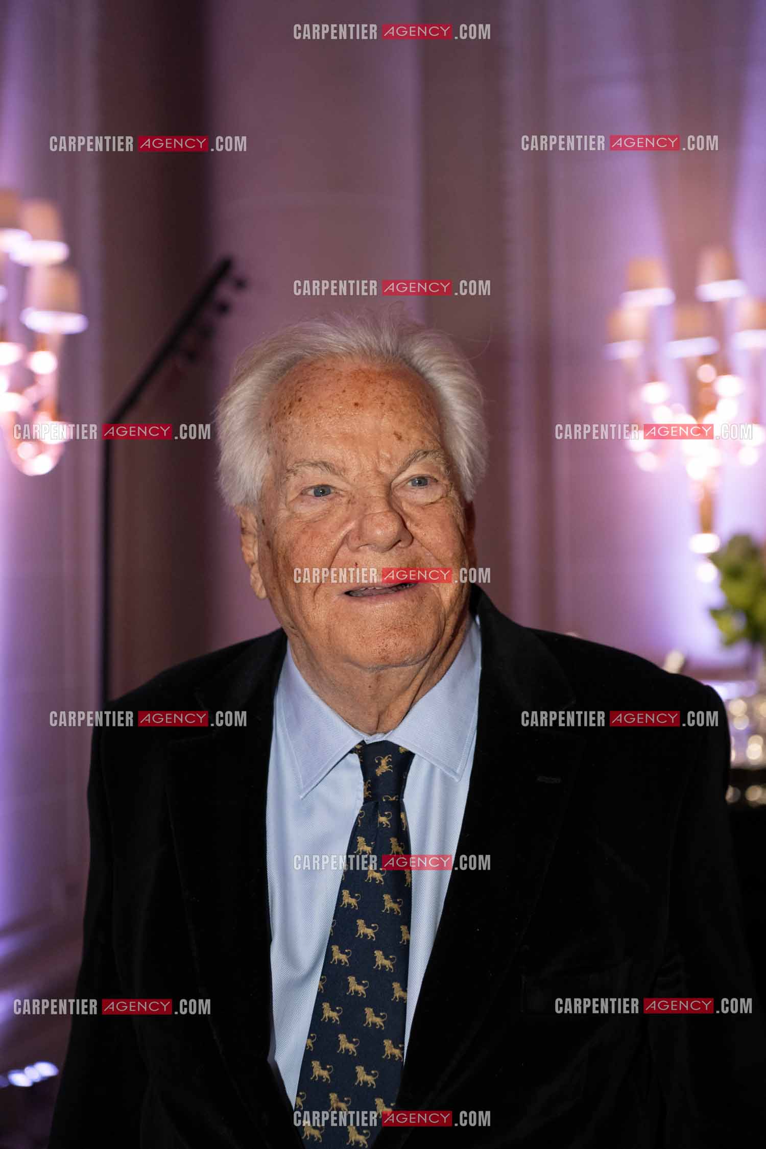 Soirée de Gala des Stéthos d'Or 2024 à l'Hôtel George V à Paris le 18 Mars 2024. Le roi de la jet-set Massimo Gargia.