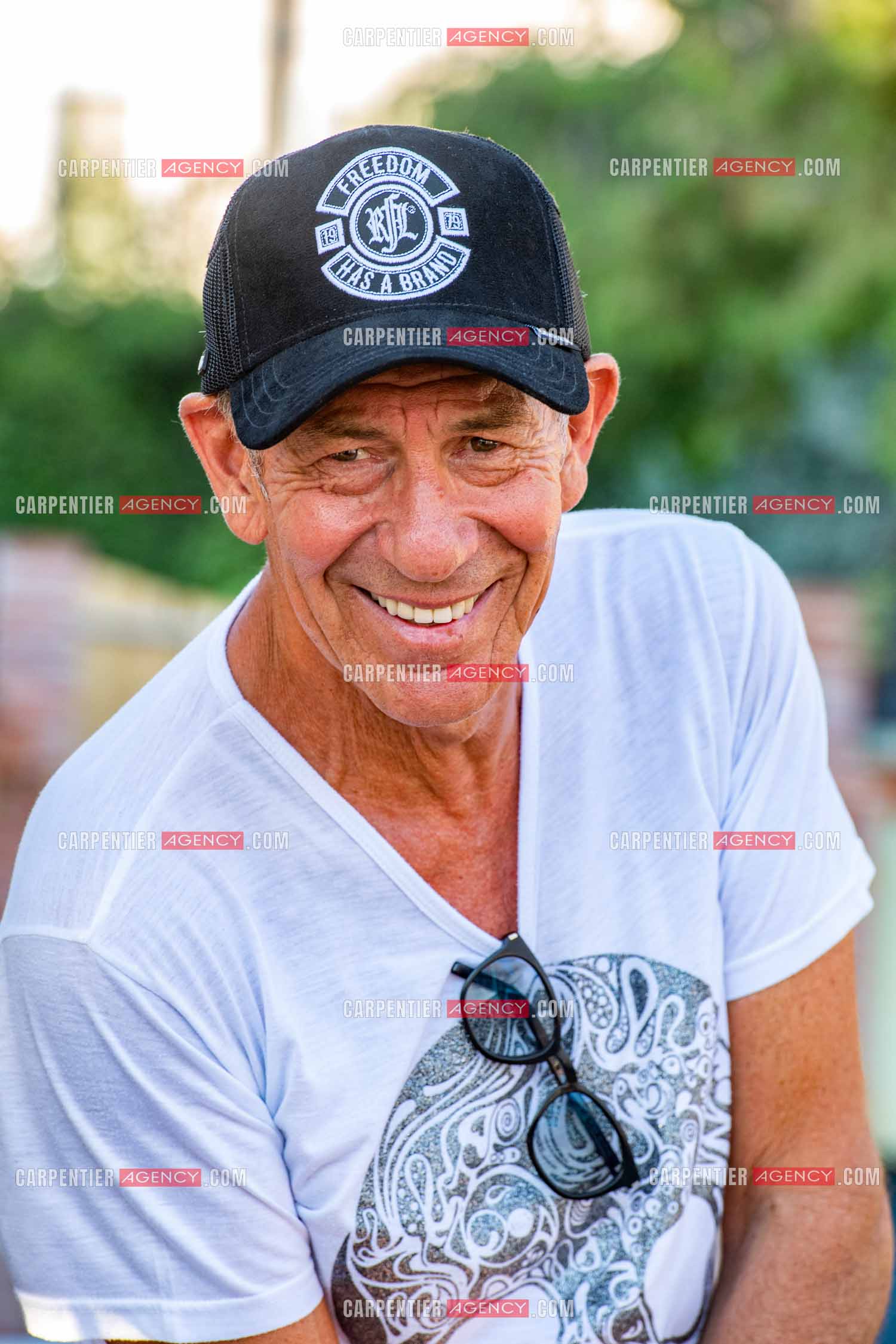 Le chanteur François Feldman  lors de sa tournée d'été 2022.   ( Exclusif )