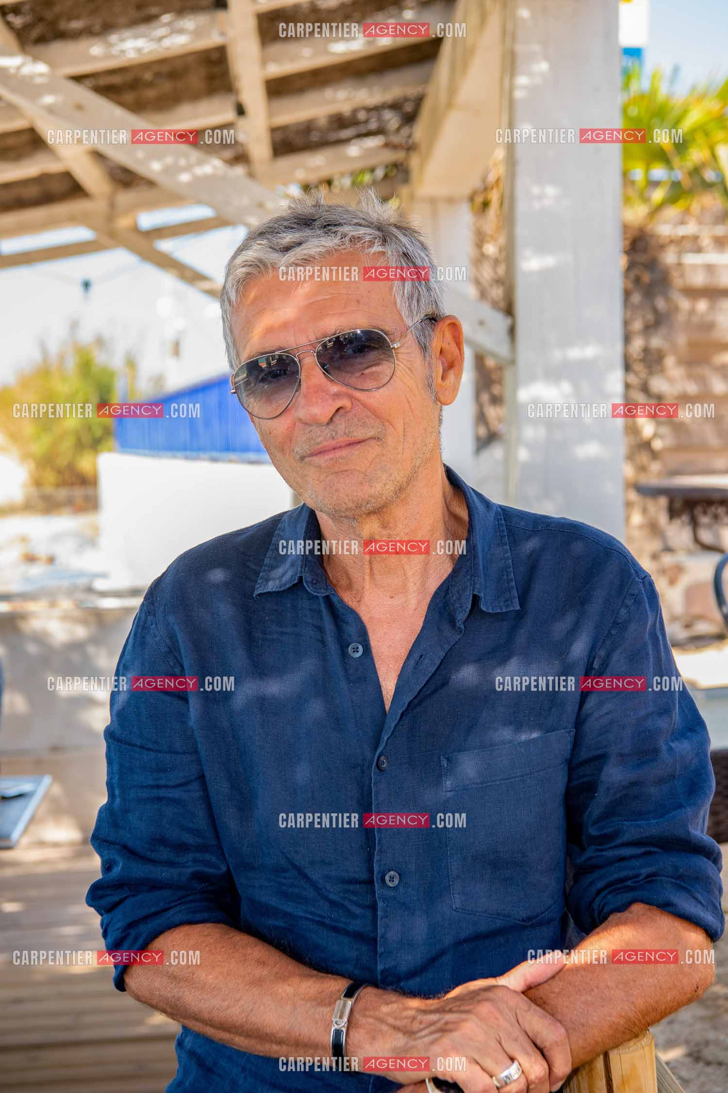 Le journaliste et chroniqueur Fabrice Drouelle.   ( Exclusif )