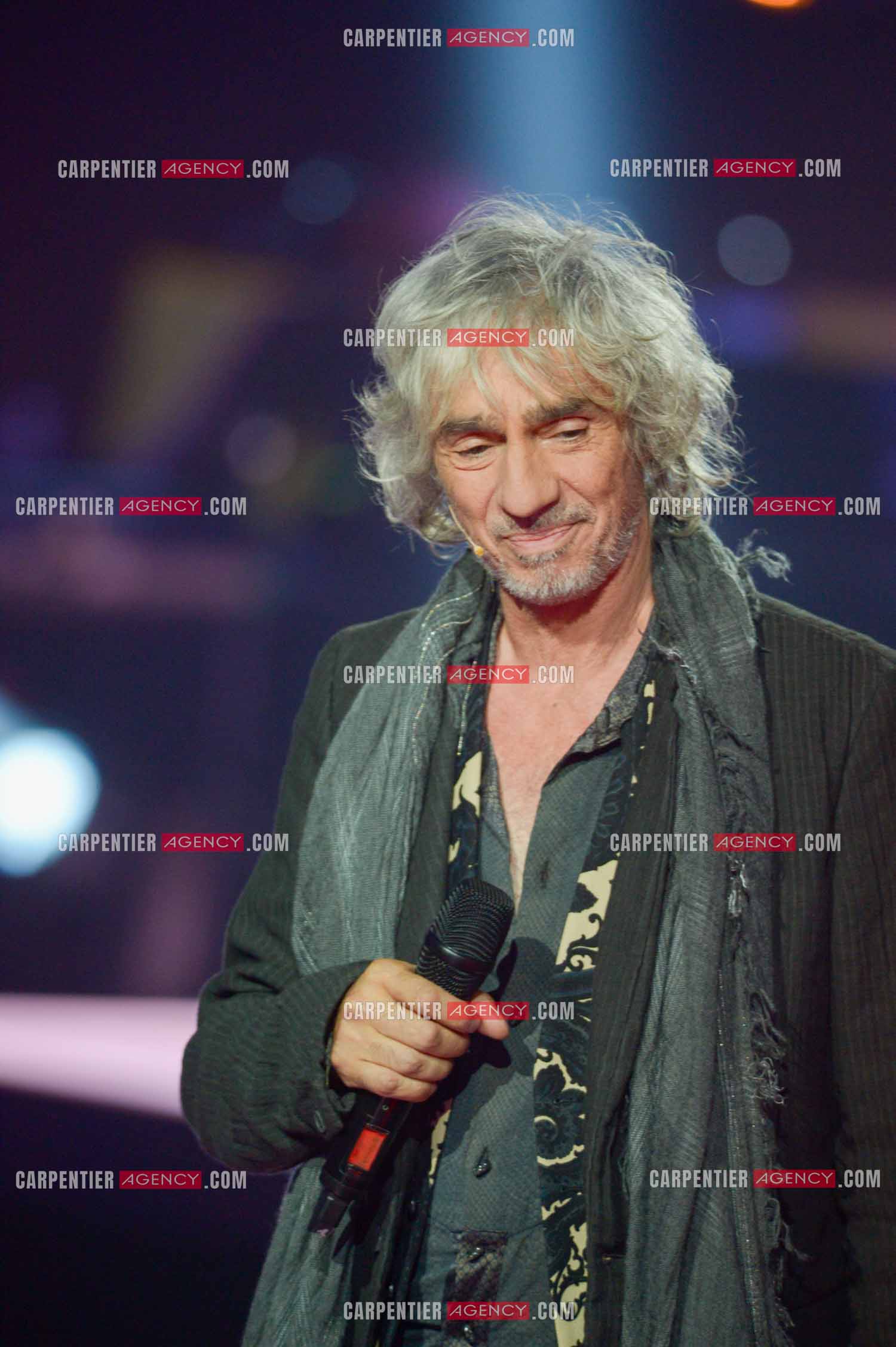 Le chanteur Louis Bertignac coach vocal de l'émission The Voice Kid's.  ( Exclusif )