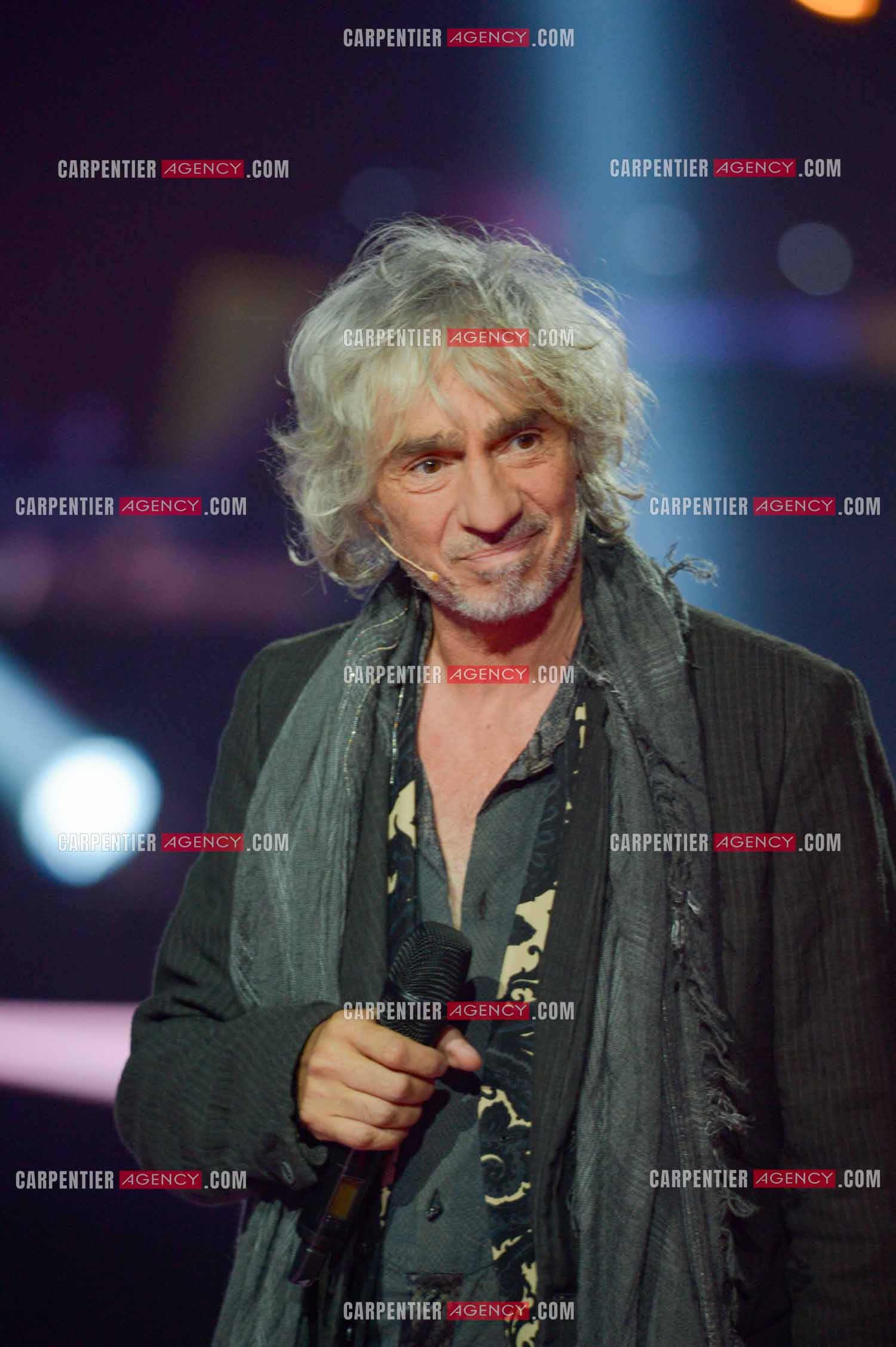 Le chanteur Louis Bertignac coach vocal de l'émission The Voice Kid's.  ( Exclusif )