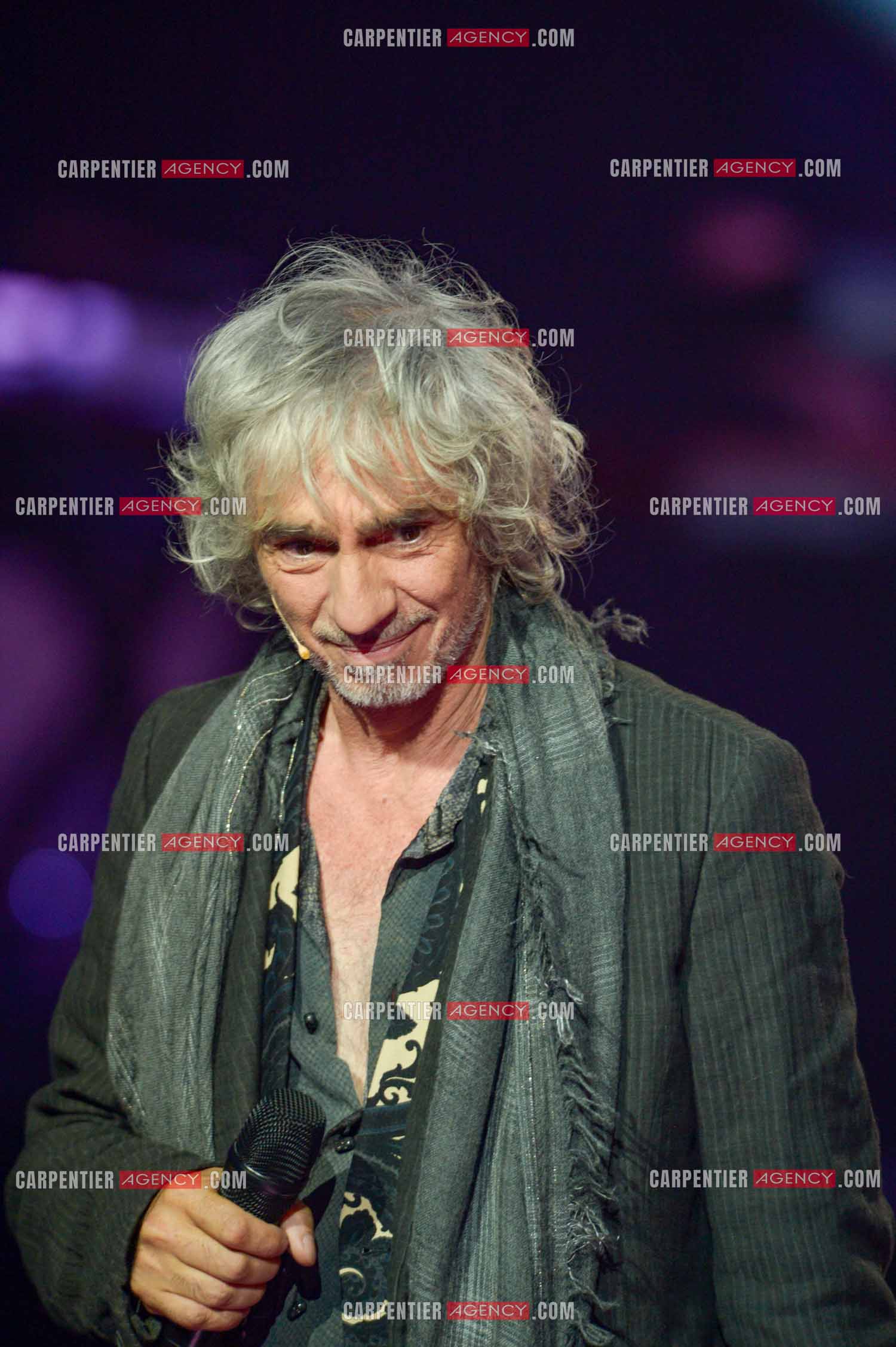 Le chanteur Louis Bertignac coach vocal de l'émission The Voice Kid's.  ( Exclusif )