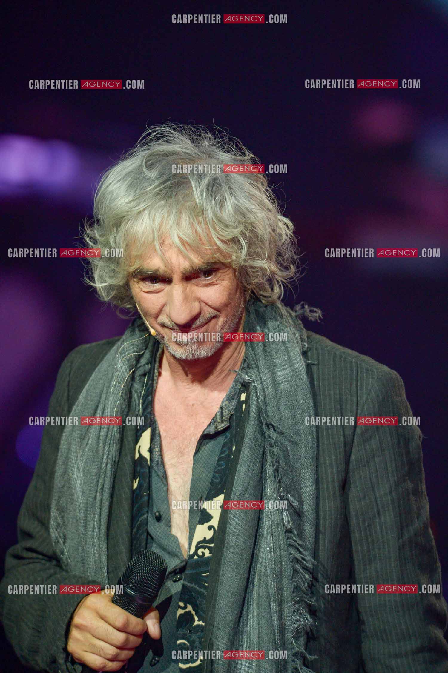 Le chanteur Louis Bertignac coach vocal de l'émission The Voice Kid's.  ( Exclusif )