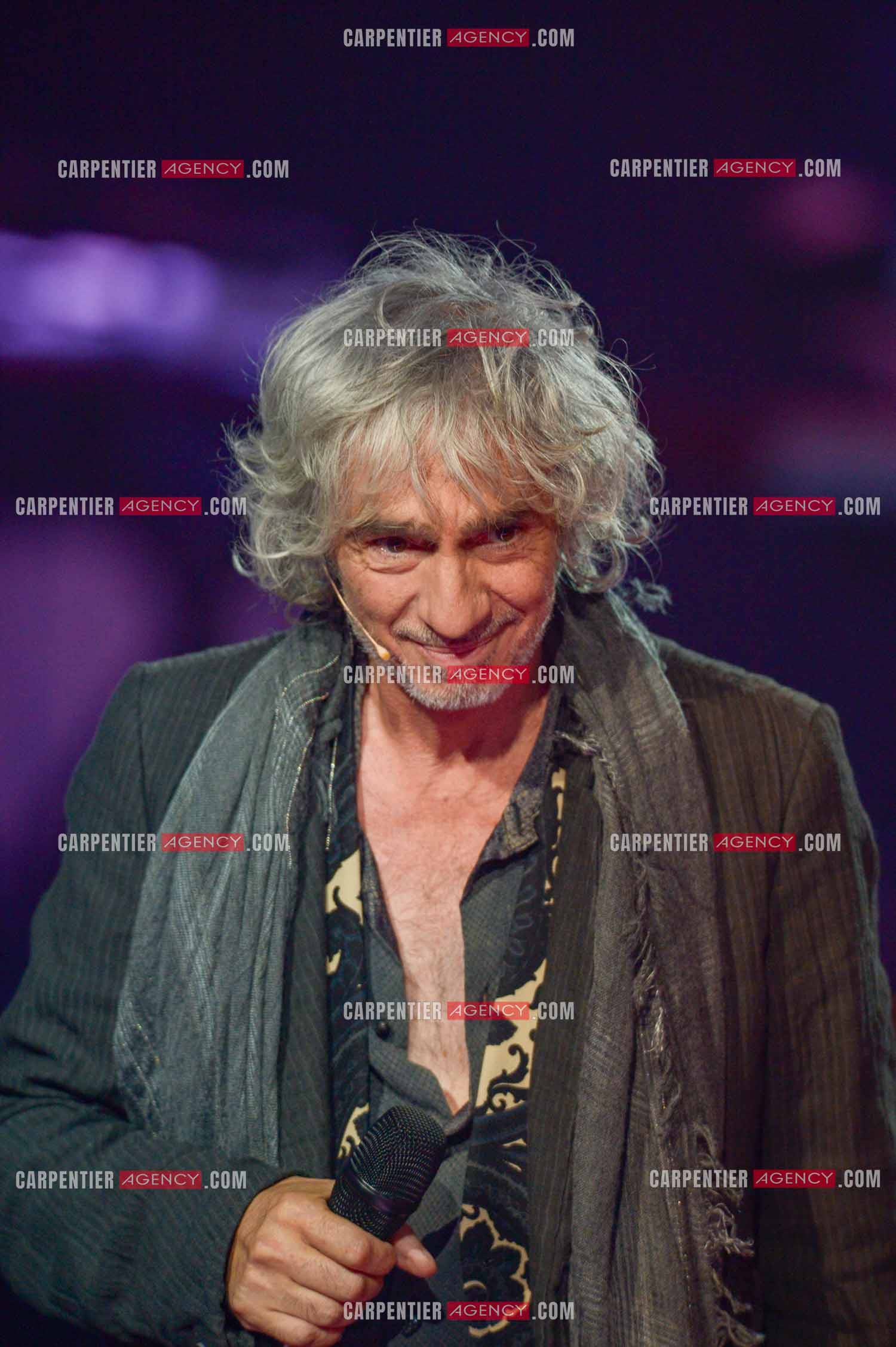 Le chanteur Louis Bertignac coach vocal de l'émission The Voice Kid's.  ( Exclusif )