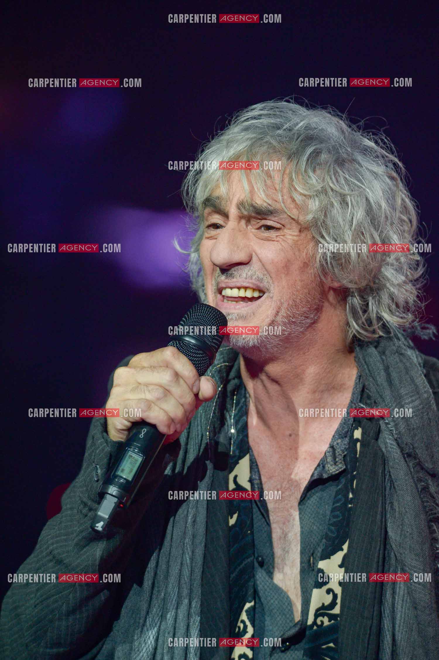 Le chanteur Louis Bertignac coach vocal de l'émission The Voice Kid's.  ( Exclusif )