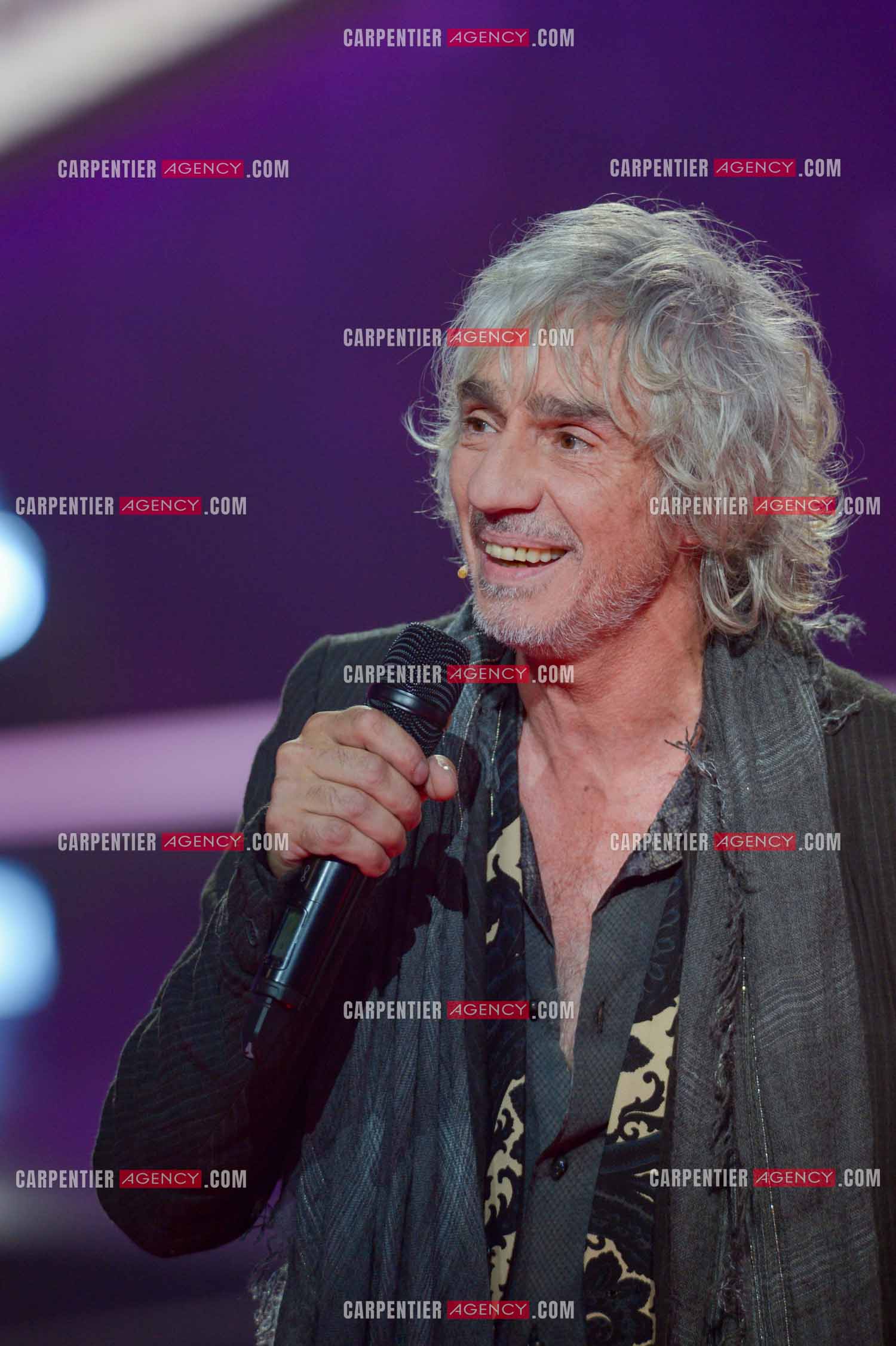 Le chanteur Louis Bertignac coach vocal de l'émission The Voice Kid's.  ( Exclusif )