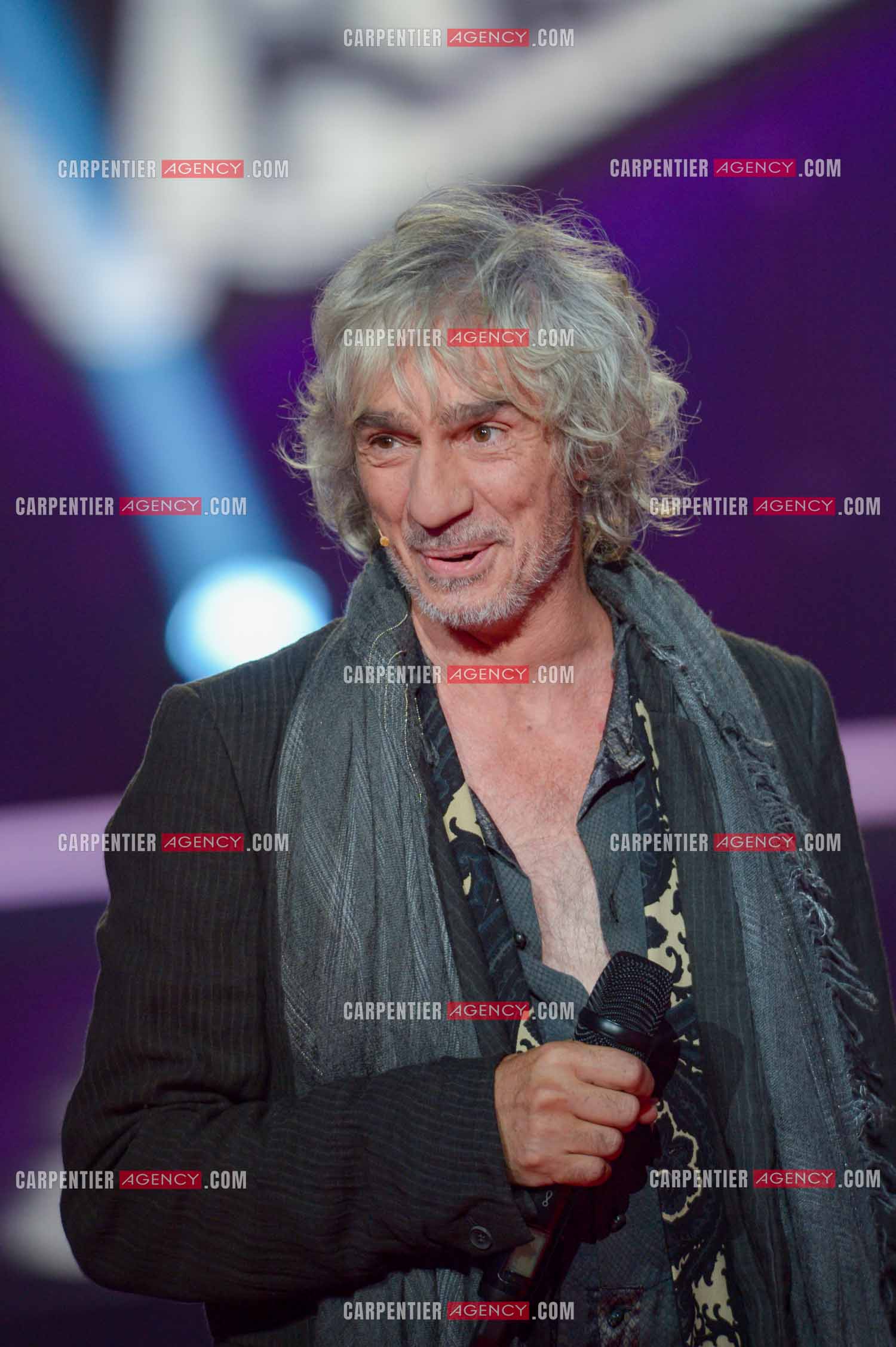 Le chanteur Louis Bertignac coach vocal de l'émission The Voice Kid's.  ( Exclusif )