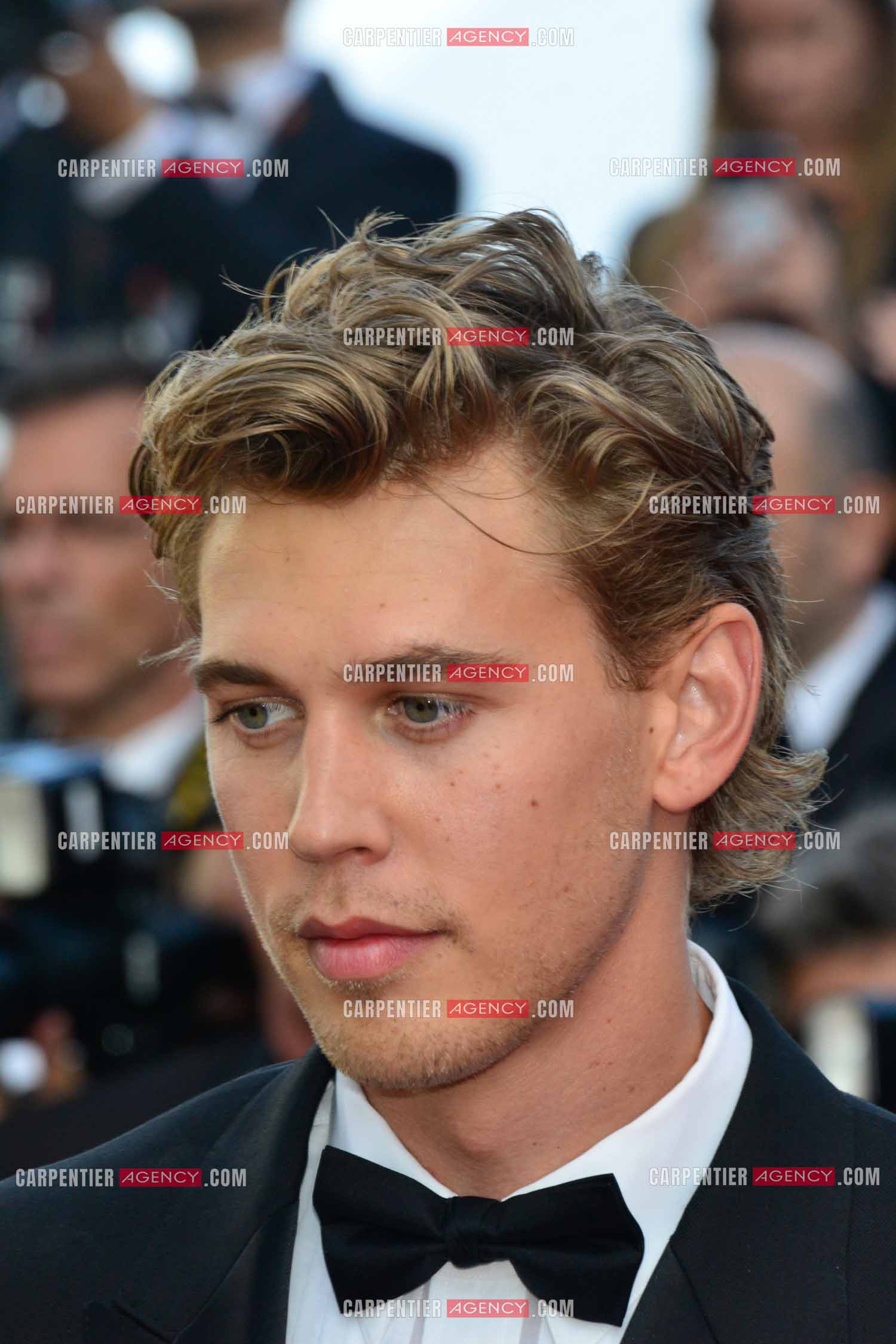 L'acteur américain Austin Butler lors du festival de Cannes pour la présentation du film “ ELVIS “ en 2022.
