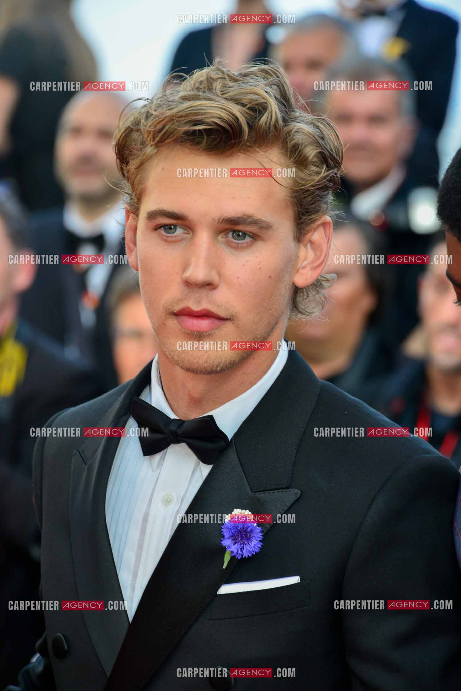 L'acteur américain Austin Butler lors du festival de Cannes pour la présentation du film “ ELVIS “ en 2022.