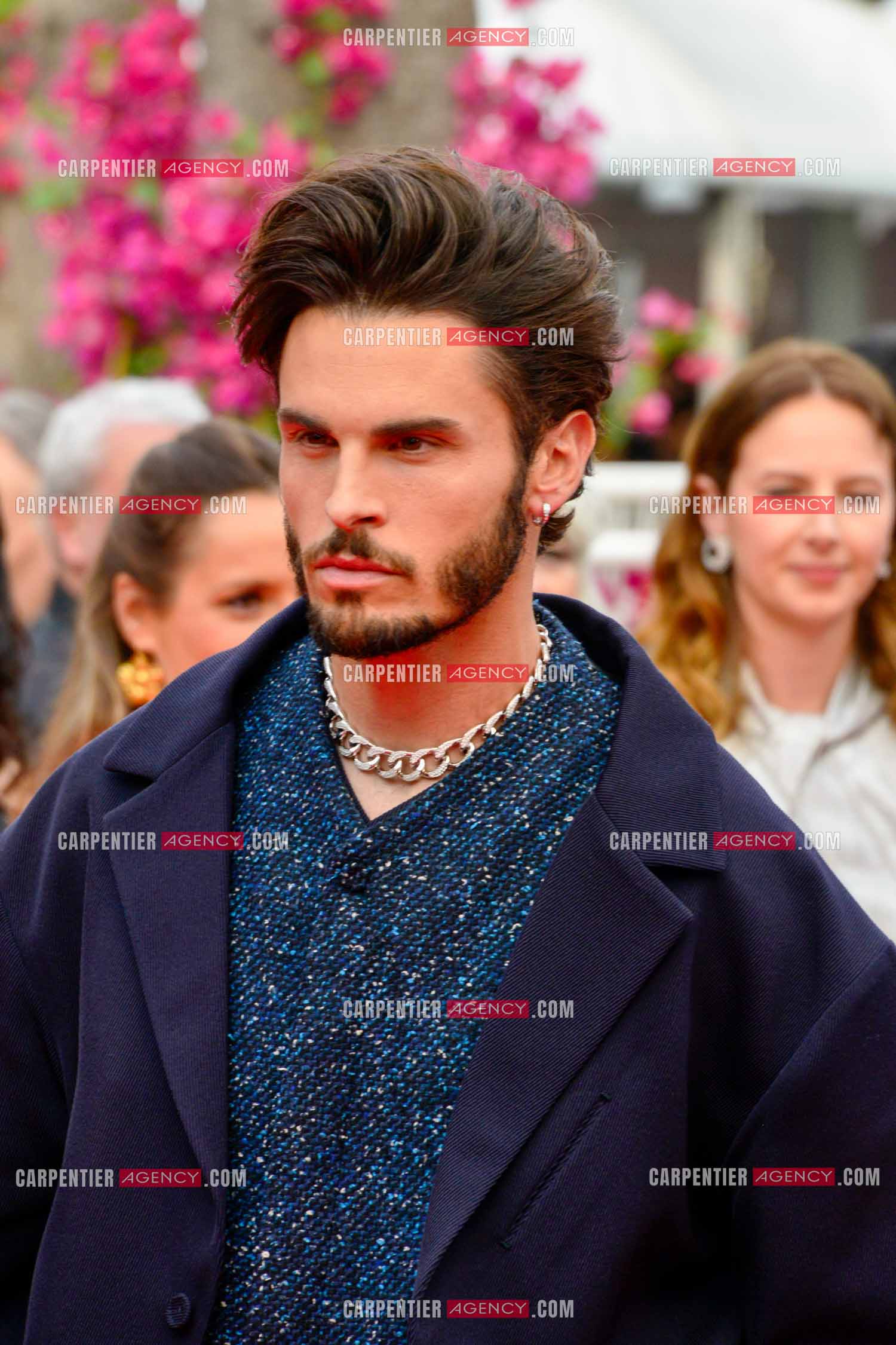 Festival de Cannes 2023. 76e édition, du 16 au 27 mai 2023 au Palais des festivals, à Cannes. Le mannequin Baptiste Giabiconi assiste à la cérémonie d'ouverture et à la projection du film “ Jeanne du Barry “.