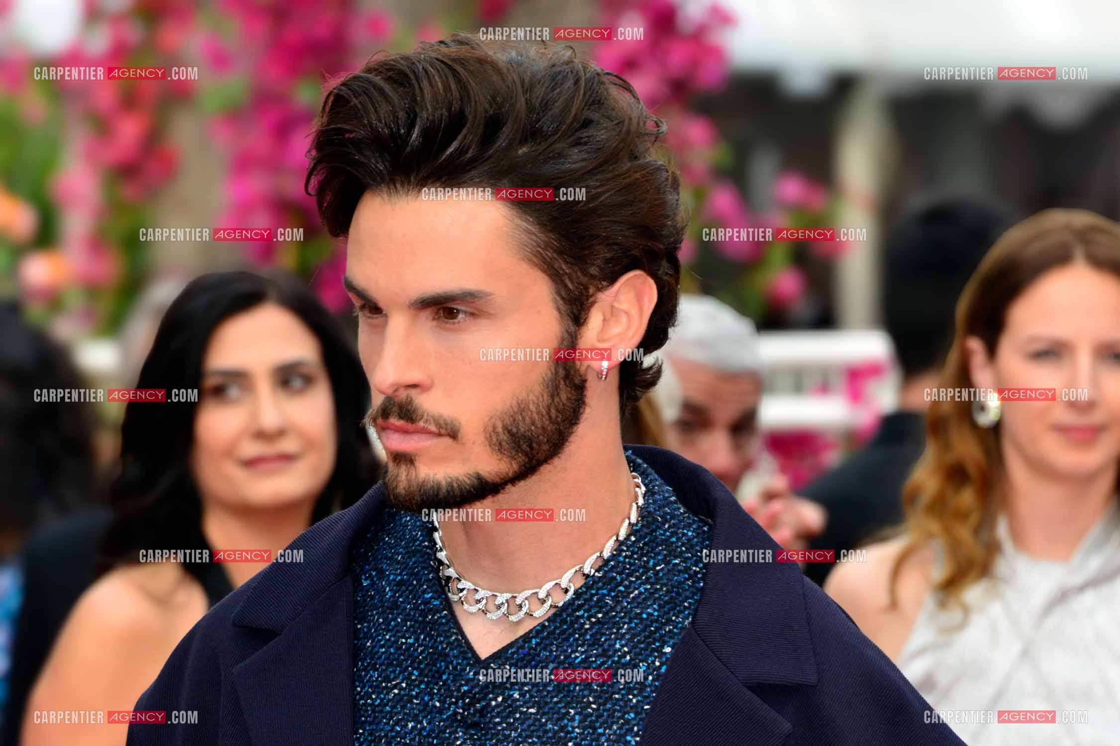 Festival de Cannes 2023. 76e édition, du 16 au 27 mai 2023 au Palais des festivals, à Cannes. Le mannequin Baptiste Giabiconi assiste à la cérémonie d'ouverture et à la projection du film “ Jeanne du Barry “.