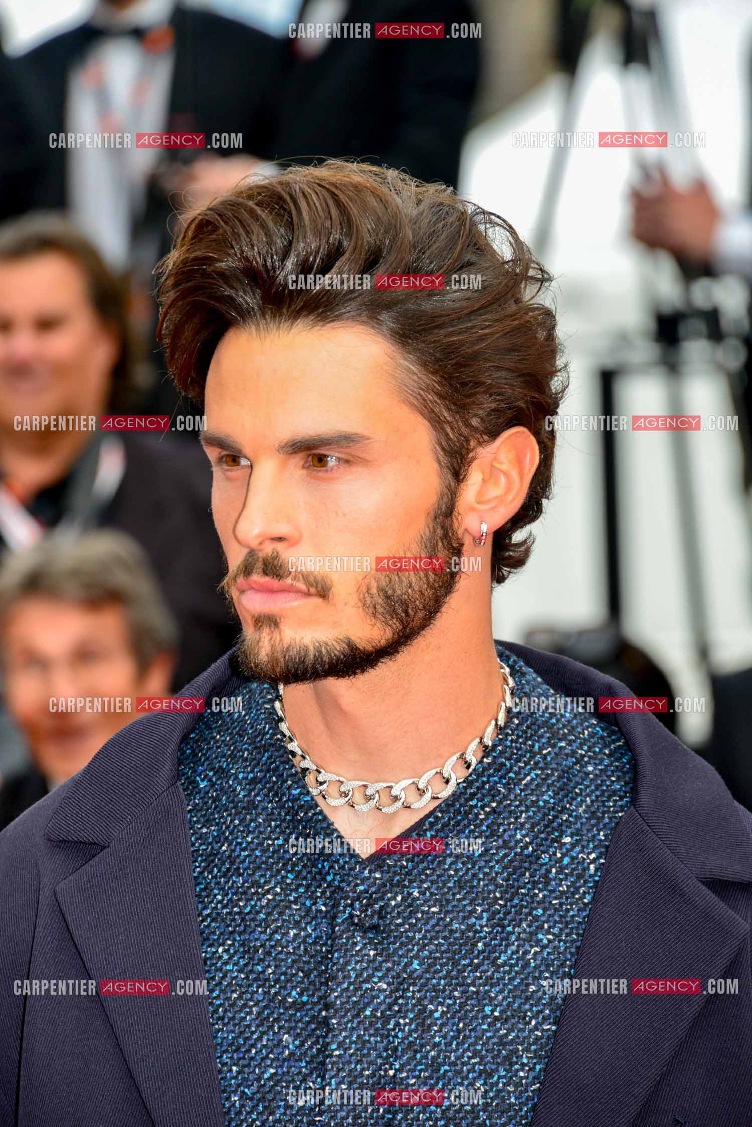 Festival de Cannes 2023. 76e édition, du 16 au 27 mai 2023 au Palais des festivals, à Cannes. Le mannequin Baptiste Giabiconi assiste à la cérémonie d'ouverture et à la projection du film “ Jeanne du Barry “.