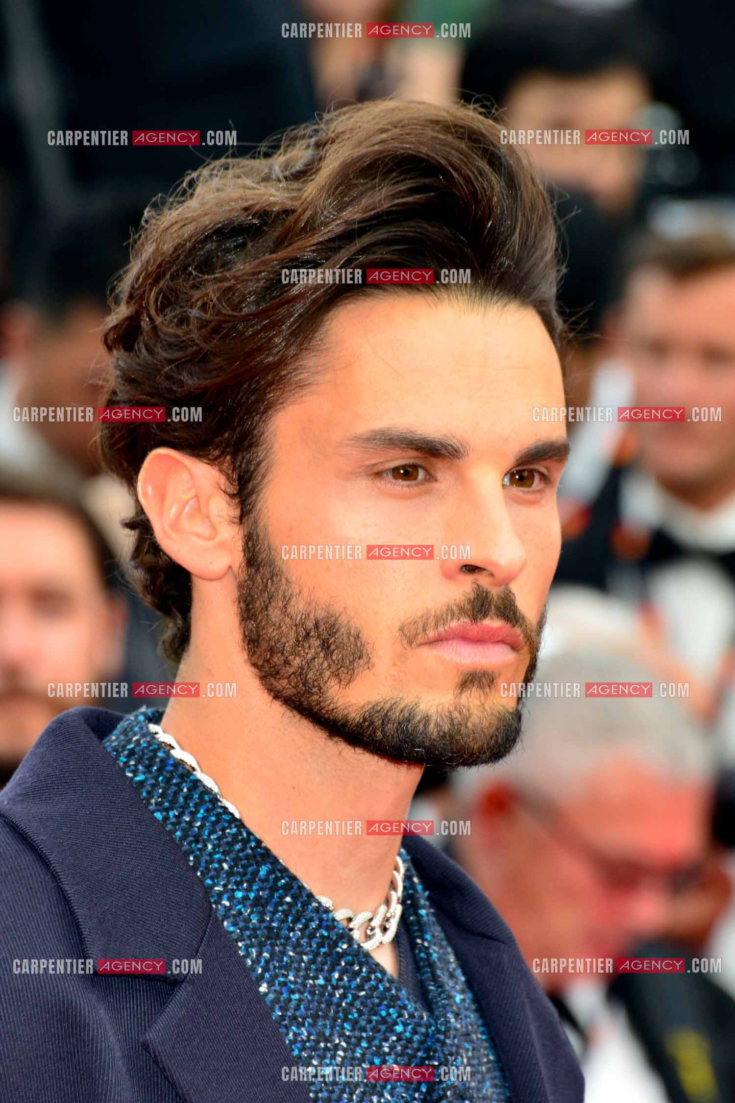 Festival de Cannes 2023. 76e édition, du 16 au 27 mai 2023 au Palais des festivals, à Cannes. Le mannequin Baptiste Giabiconi assiste à la cérémonie d'ouverture et à la projection du film “ Jeanne du Barry “.