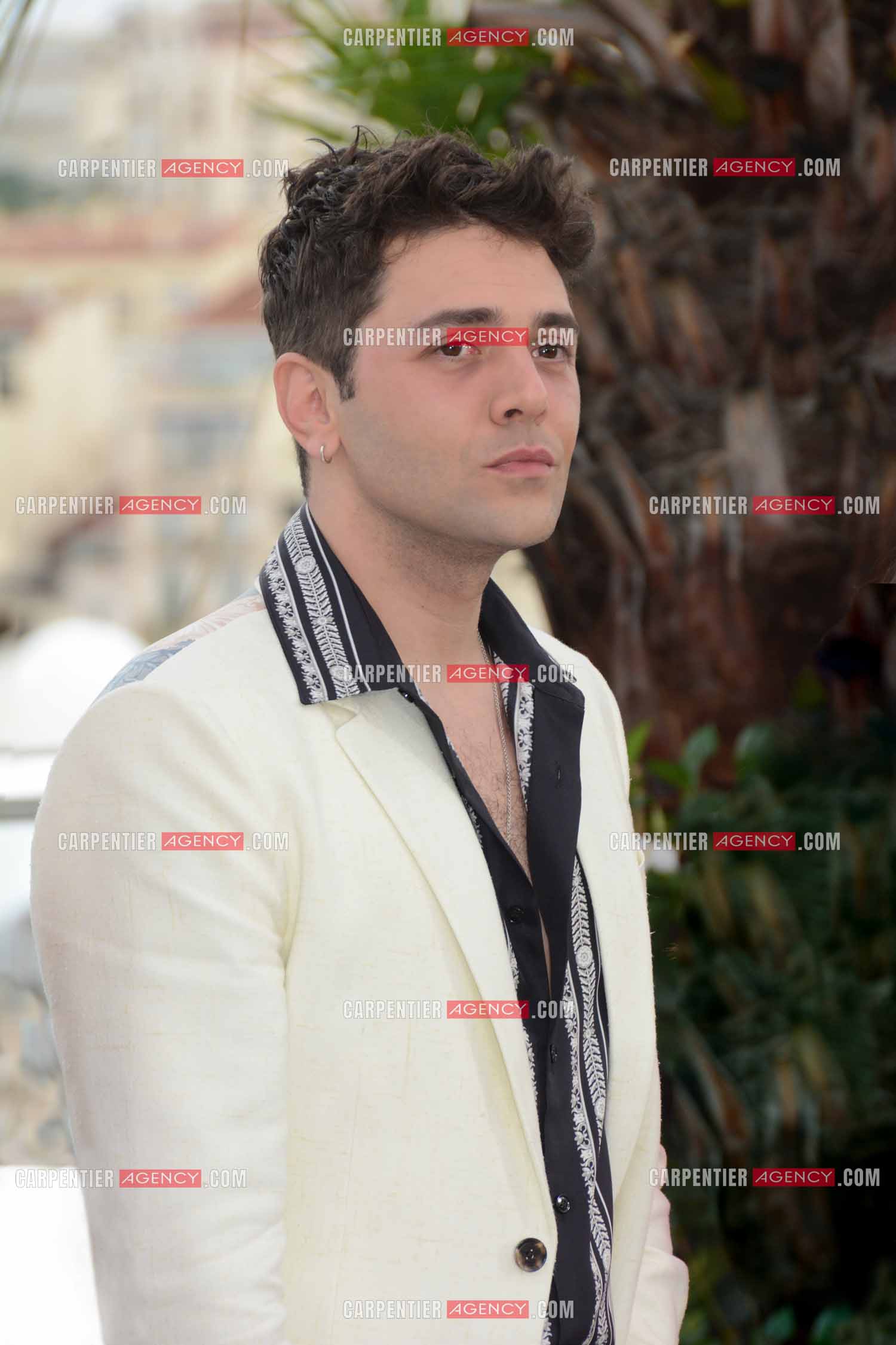 Ouverture du  77ème Festival de Cannes du 14 au 25 mai 2024. L'acteur Xavier Dolan.