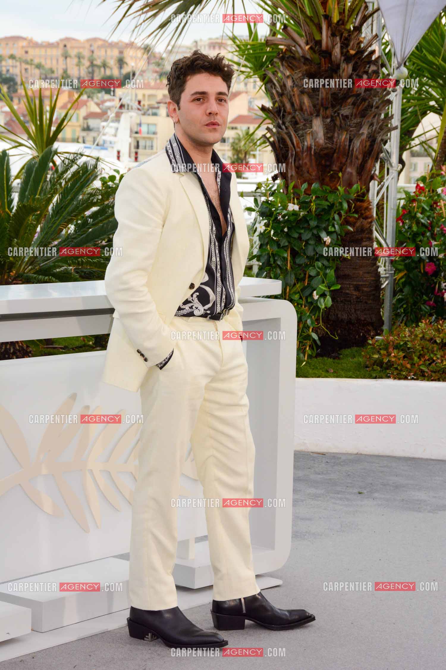 Ouverture du  77ème Festival de Cannes du 14 au 25 mai 2024. L'acteur Xavier Dolan.