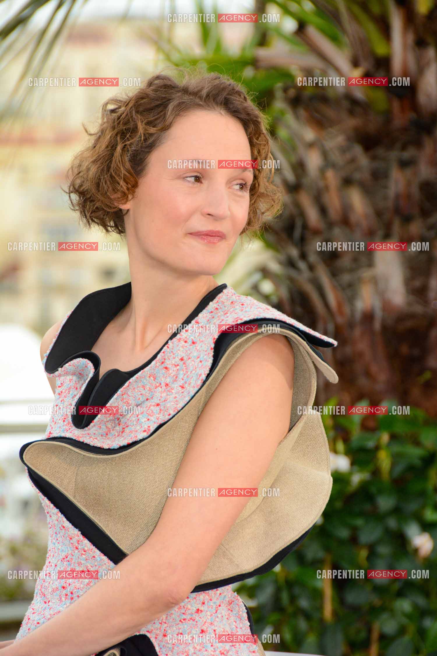 Ouverture du  77ème Festival de Cannes du 14 au 25 mai 2024. L' actrice luxembourgeoise Vicky Krieps.