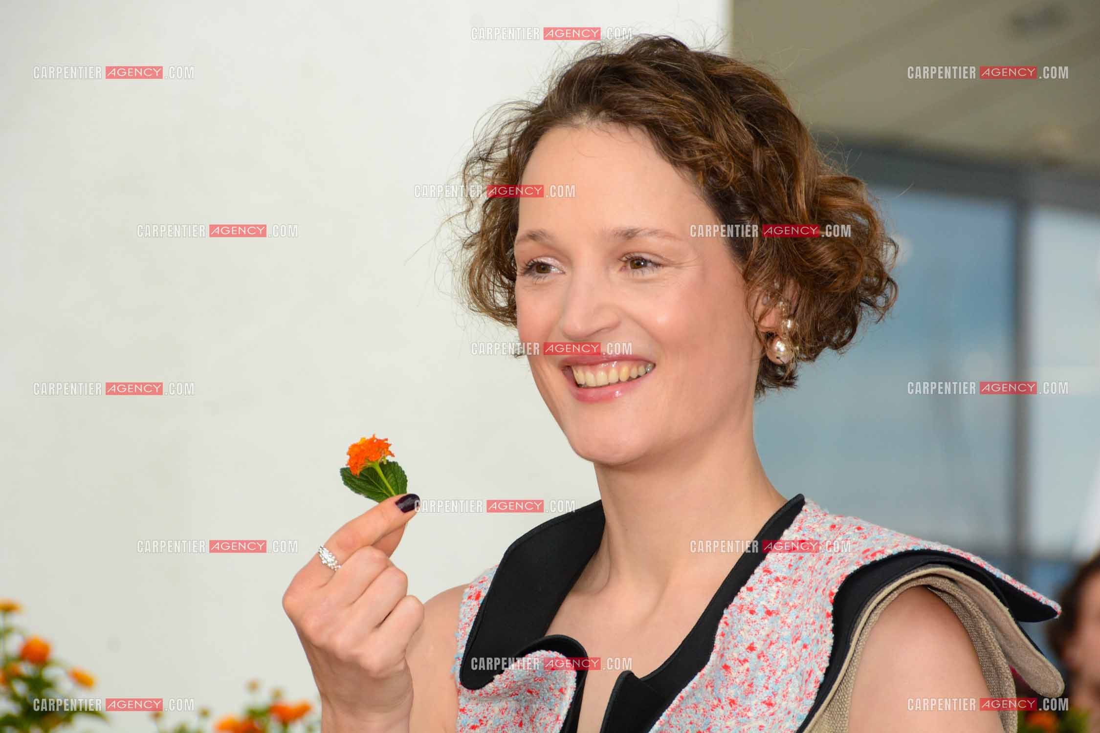 Ouverture du  77ème Festival de Cannes du 14 au 25 mai 2024. L' actrice luxembourgeoise Vicky Krieps.