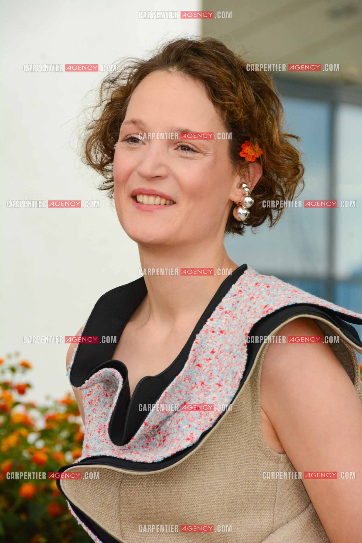 Ouverture du  77ème Festival de Cannes du 14 au 25 mai 2024. L' actrice luxembourgeoise Vicky Krieps.