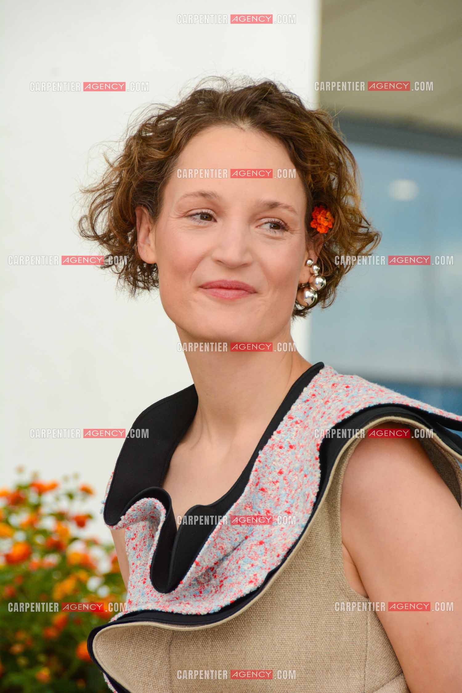 Ouverture du  77ème Festival de Cannes du 14 au 25 mai 2024. L' actrice luxembourgeoise Vicky Krieps.