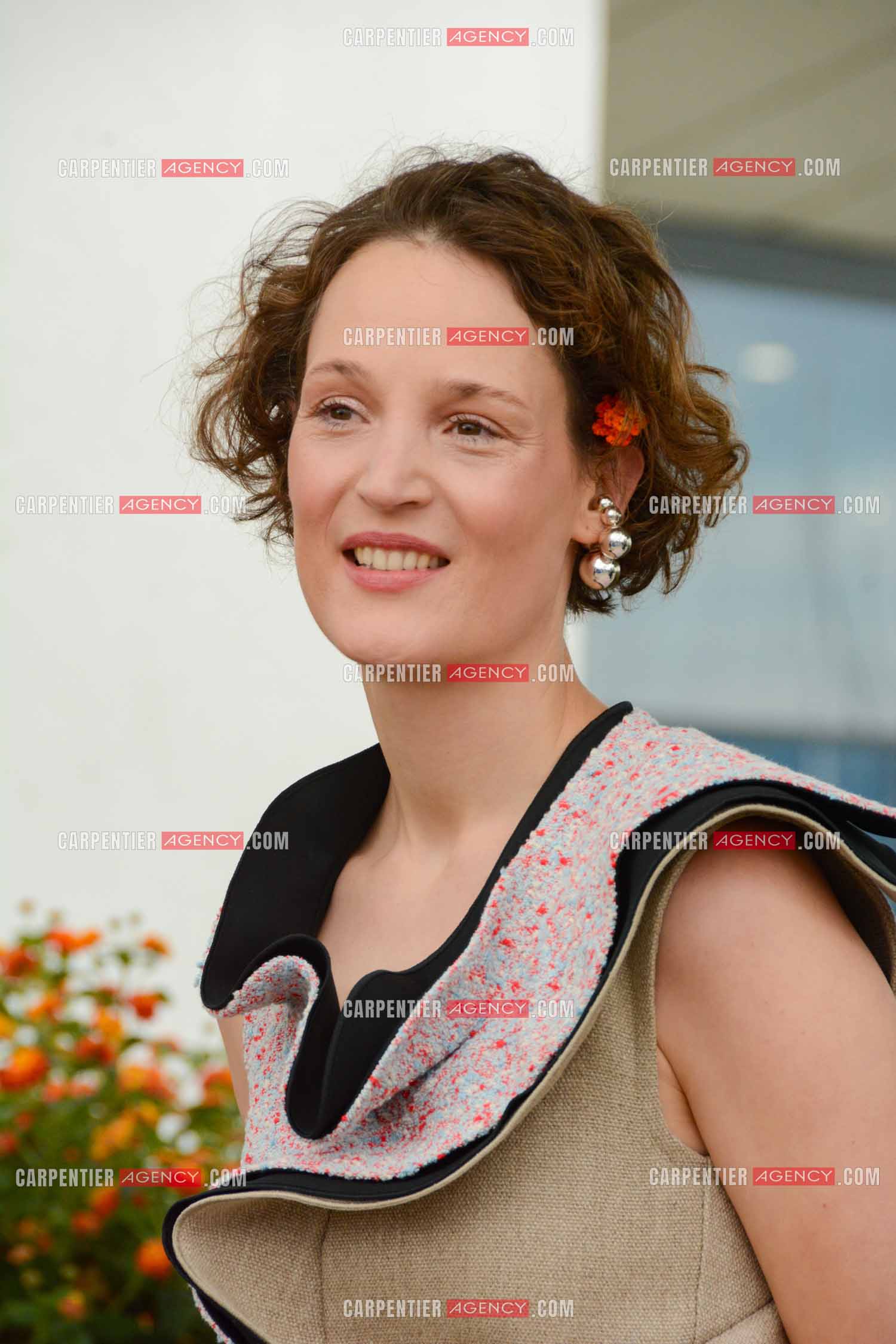 Ouverture du  77ème Festival de Cannes du 14 au 25 mai 2024. L' actrice luxembourgeoise Vicky Krieps.