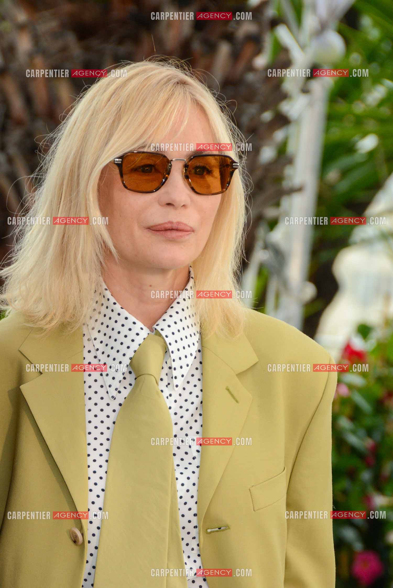 Ouverture du  77ème Festival de Cannes du 14 au 25 mai 2024. L'actrice Emmanuelle Béart lors du  photocall.